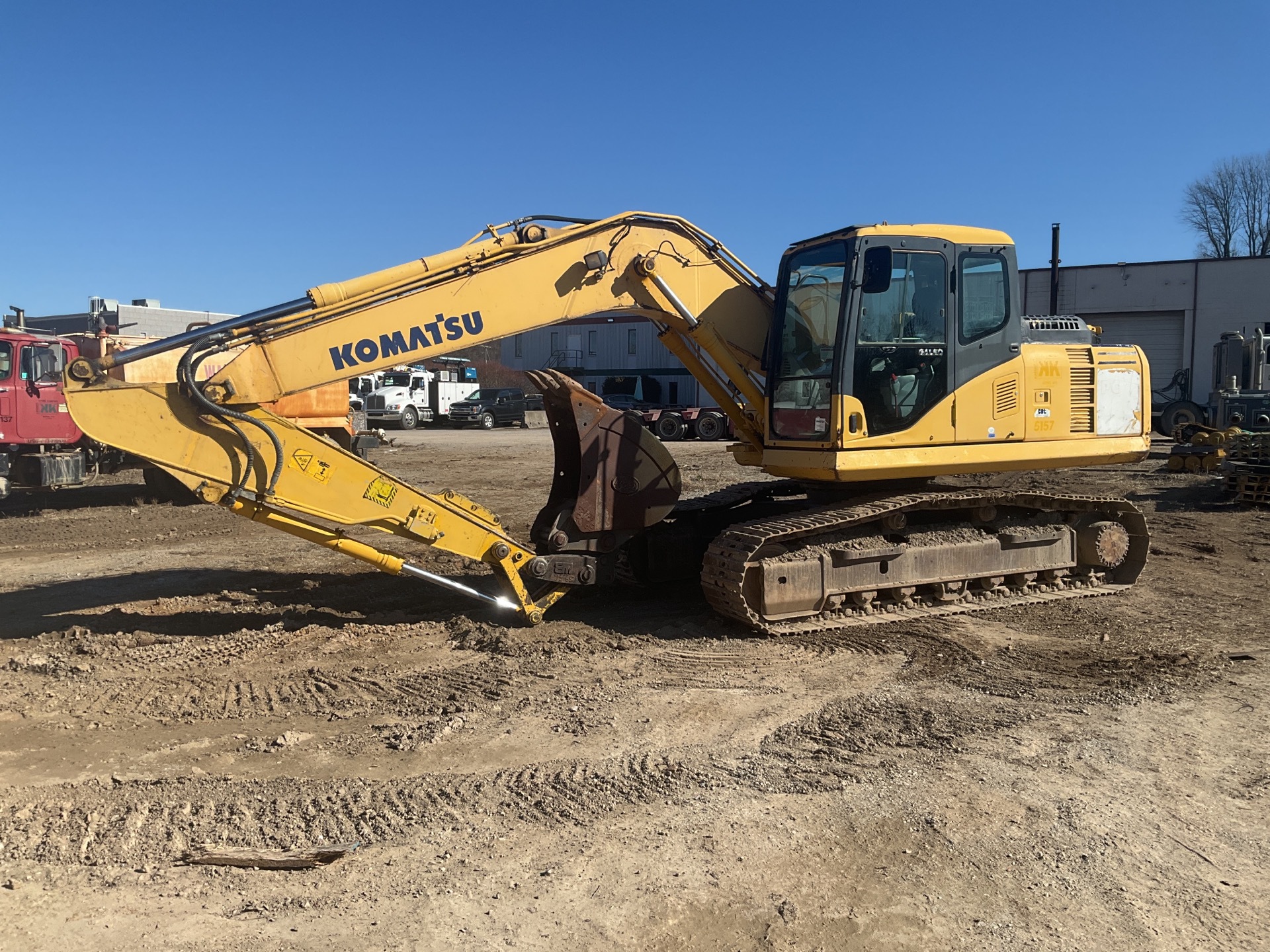 2008 Komatsu PC160LC-7 Tracked Excavator