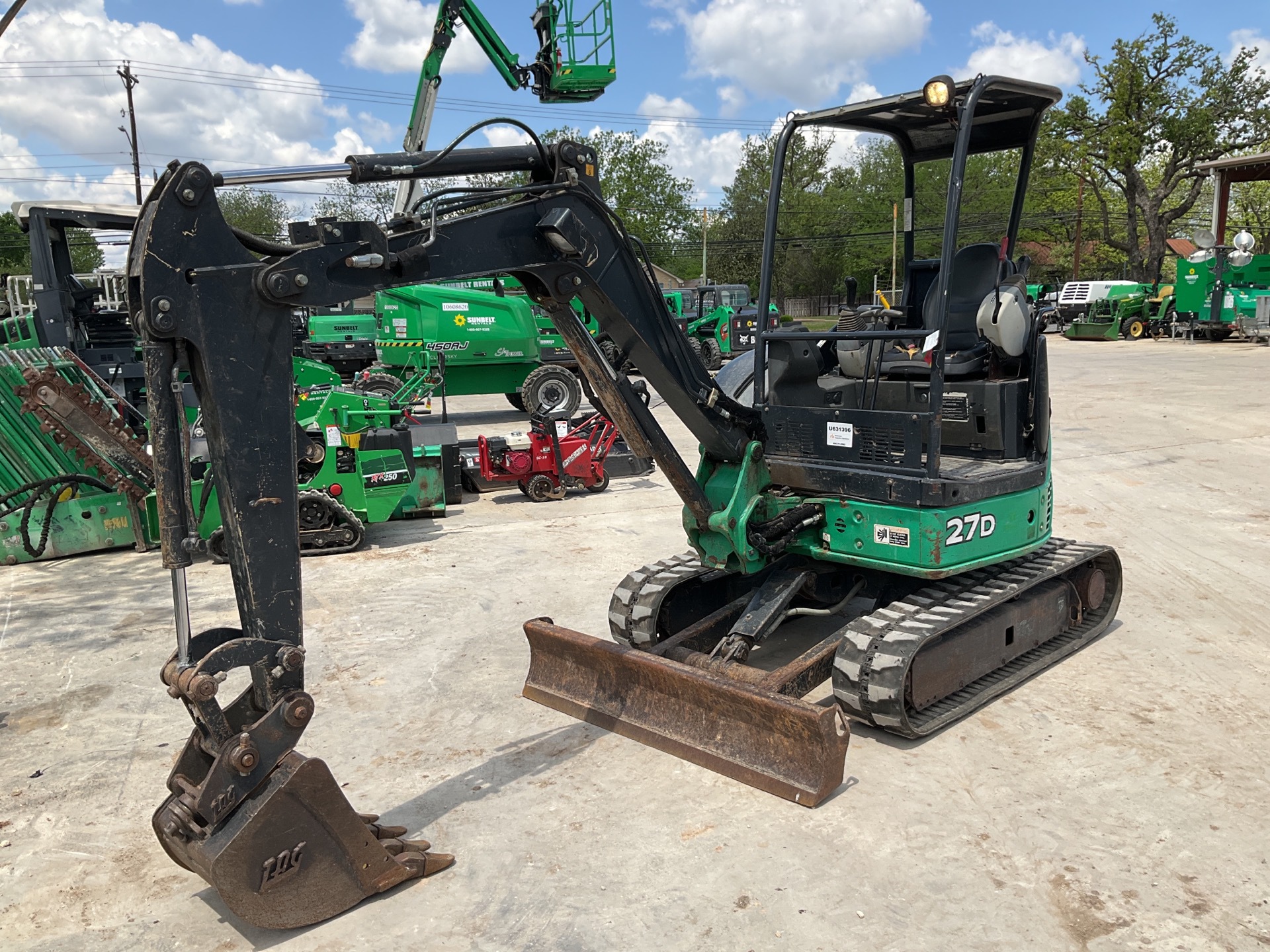 2014 John Deere 27D Mini Excavator