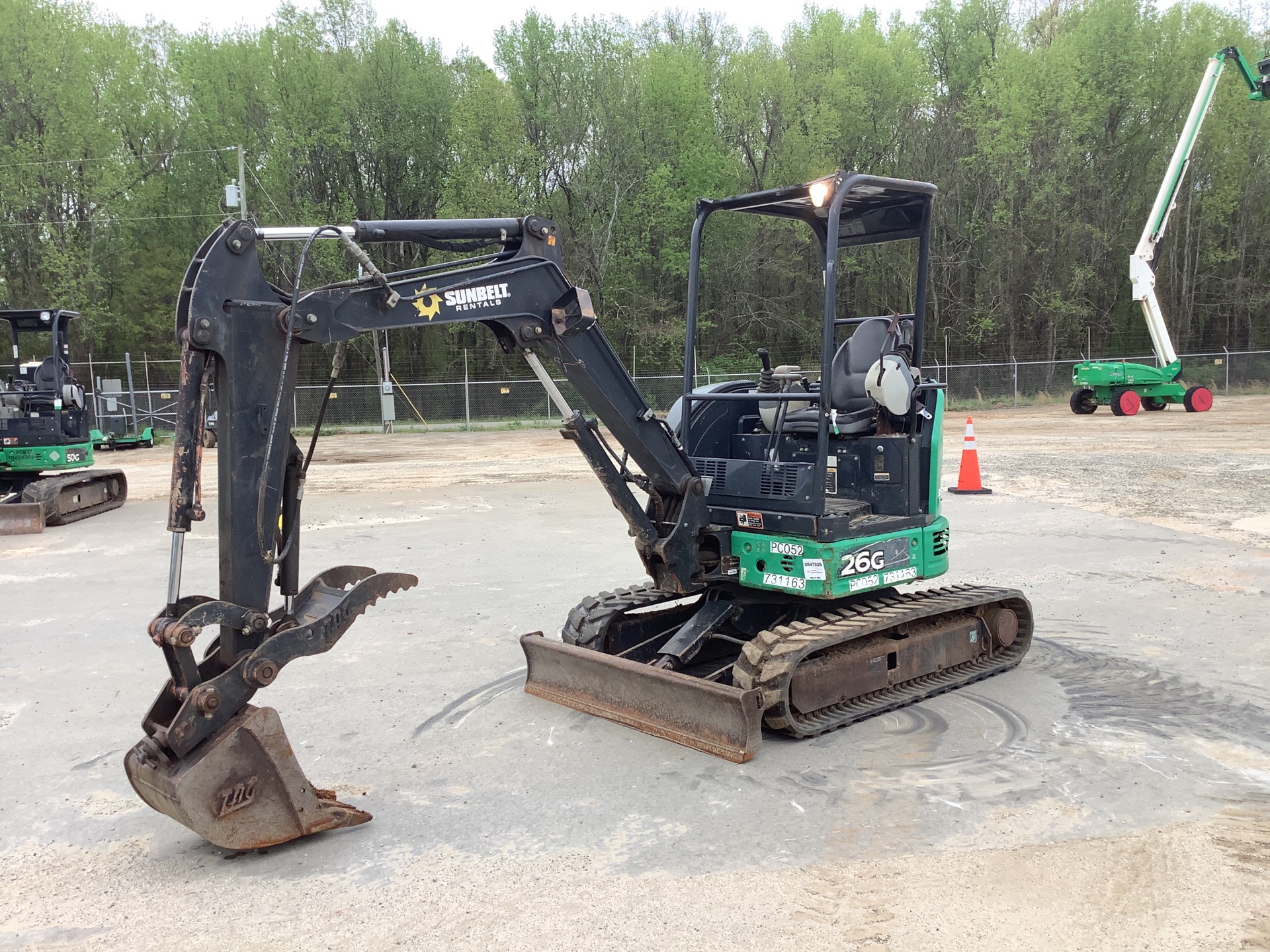 2015 John Deere 26G Mini Excavator