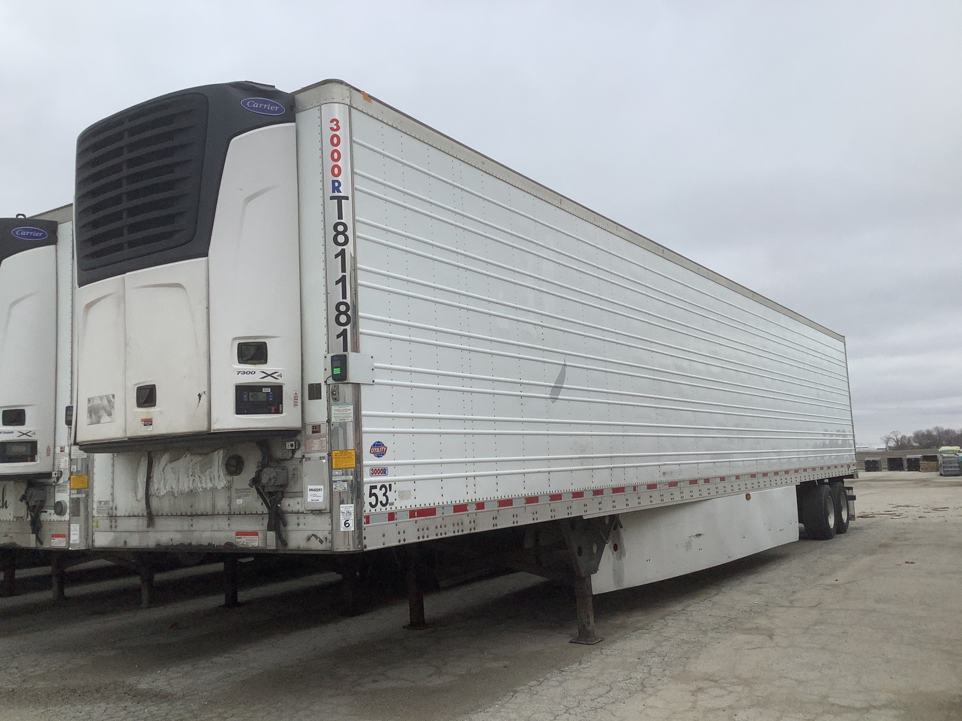 2018 Utility VS2RA 53 ft x 102 in T/A Refrigerated Trailer