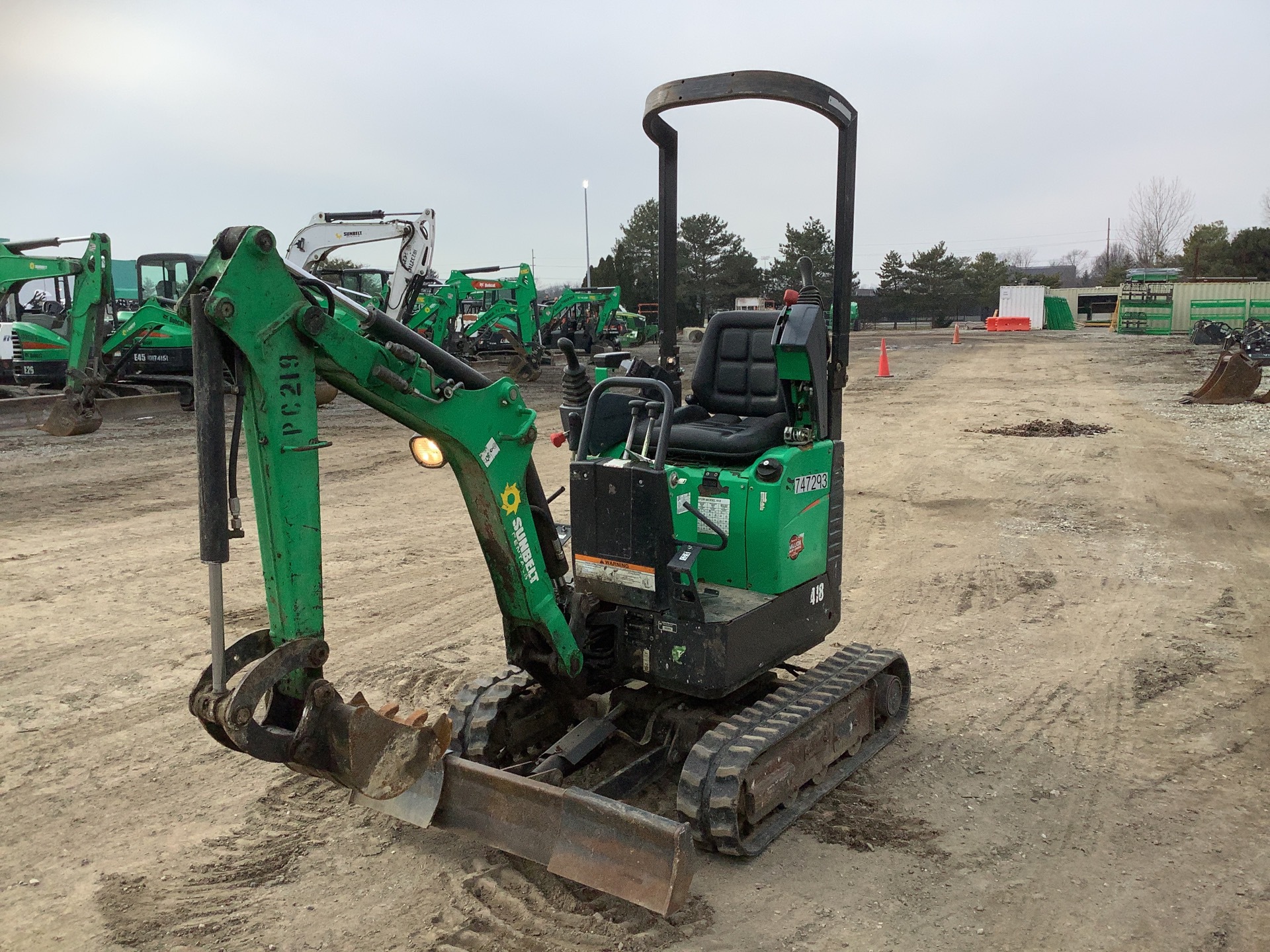 2015 Bobcat 418 Mini Excavator