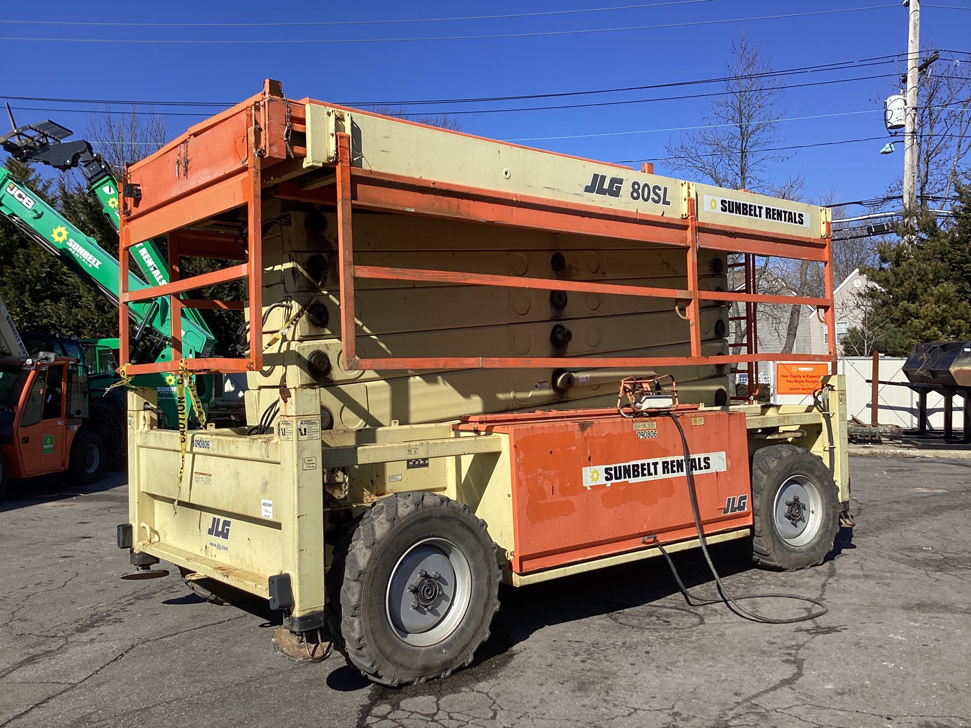 2013 JLG 80SL Diesel 4x4 Scissor Lift