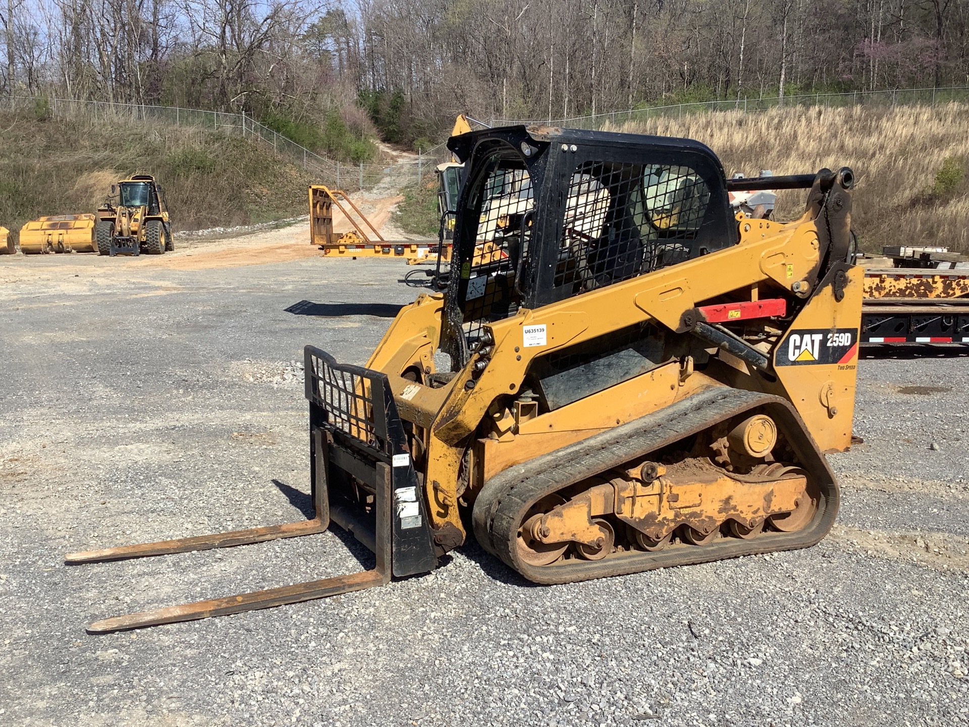 2018 Cat 259D Two-Speed Compact Track Loader