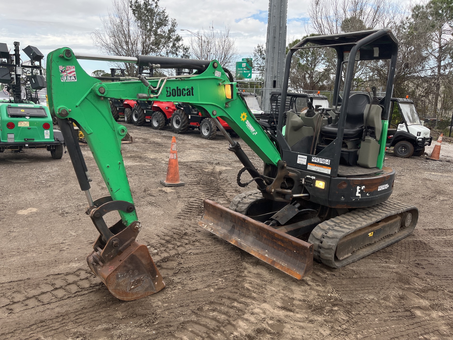 2017 Bobcat E26 Mini Excavator