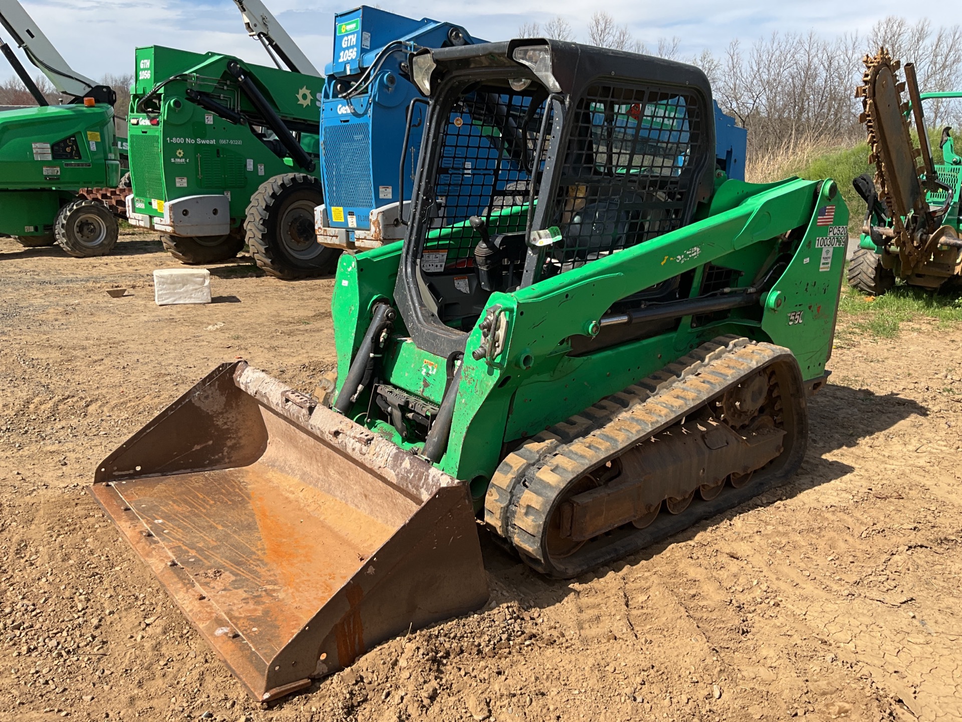 2018 Bobcat T550 Compact Track Loader