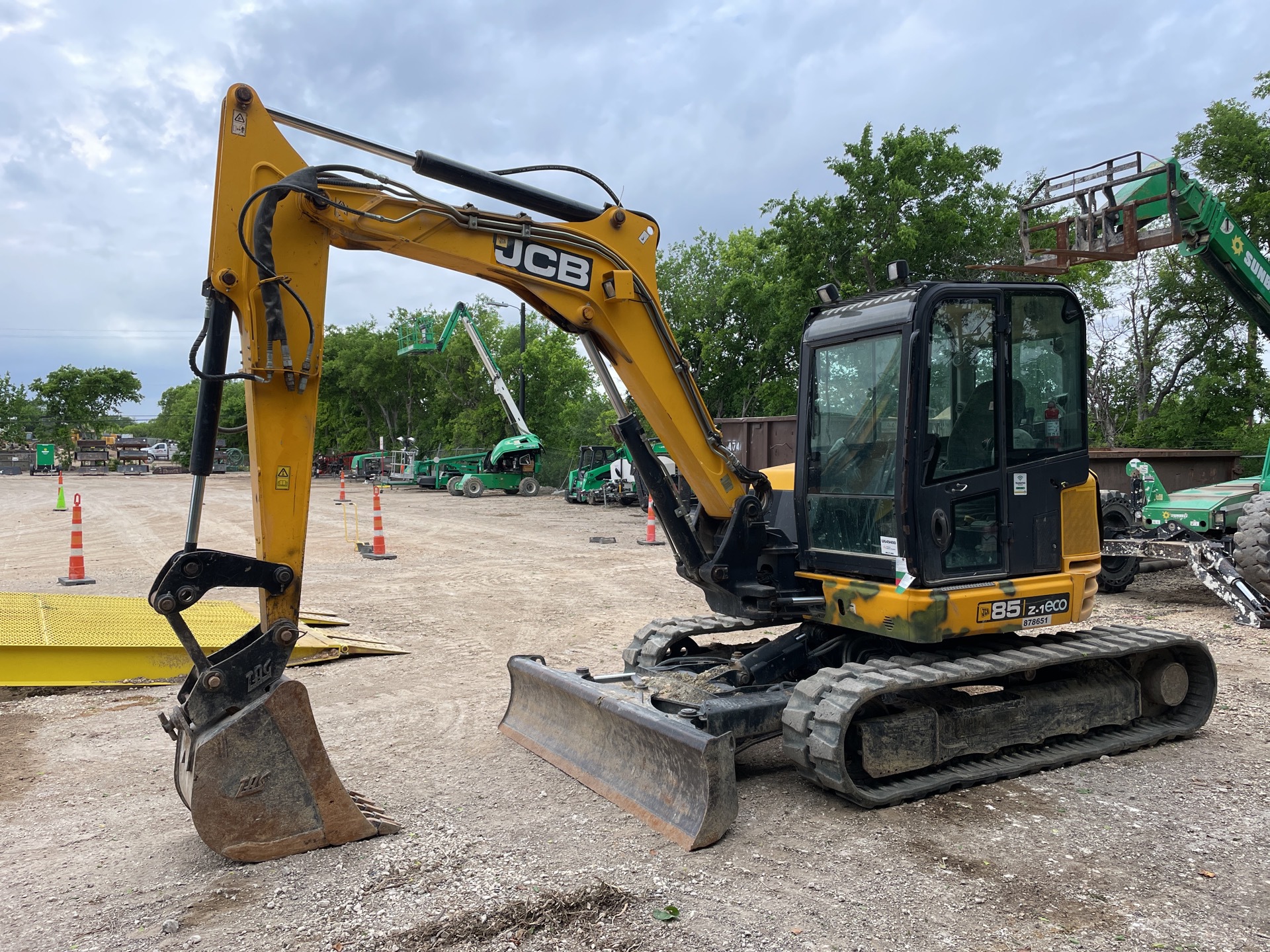 2016 JCB 85Z-1 Mini Excavator