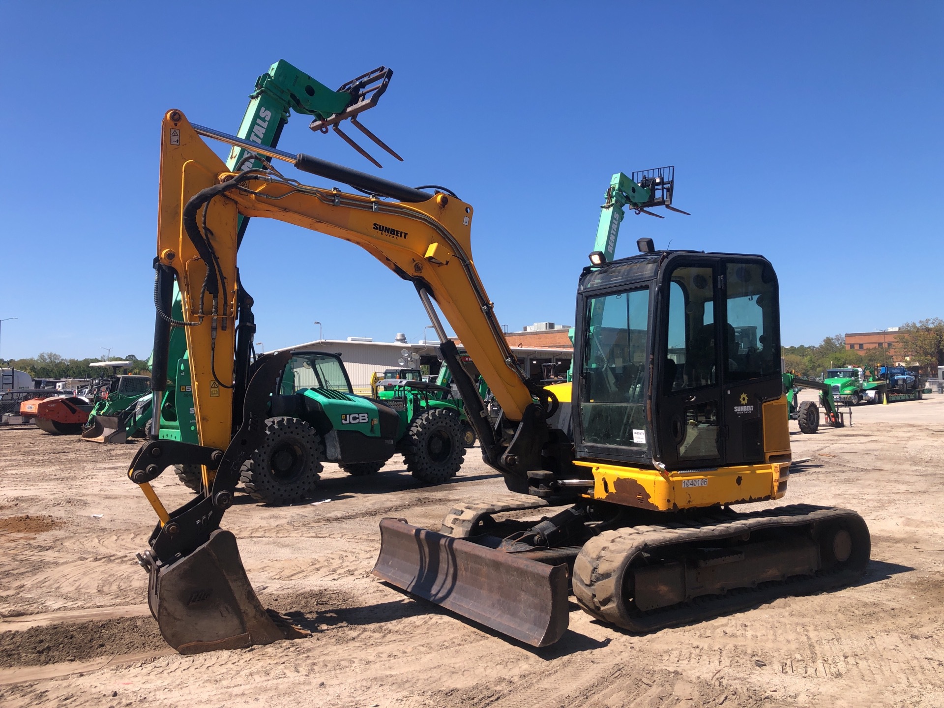 2017 JCB 85Z-1 Mini Excavator