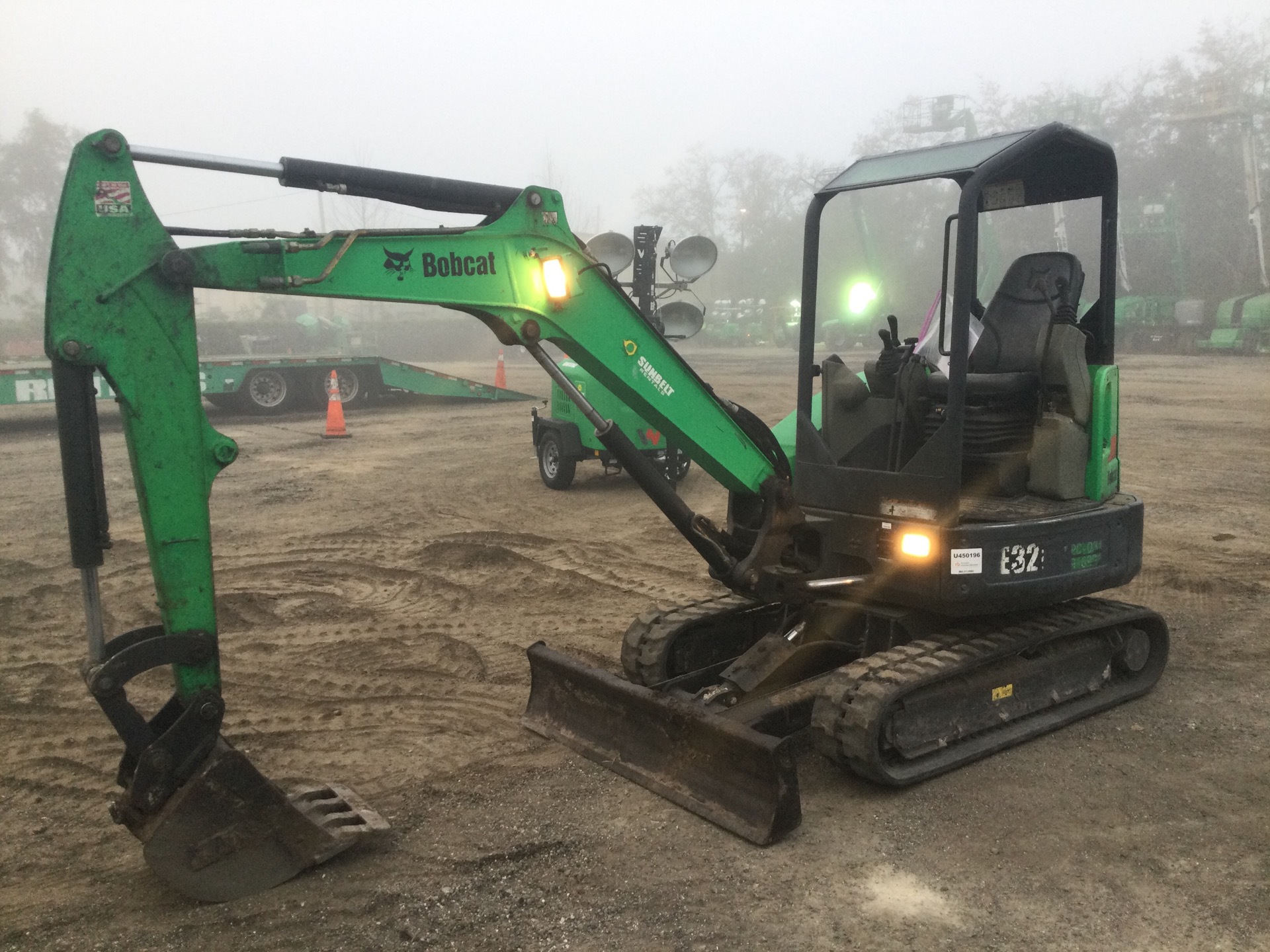 2016 Bobcat E32i Mini Excavator