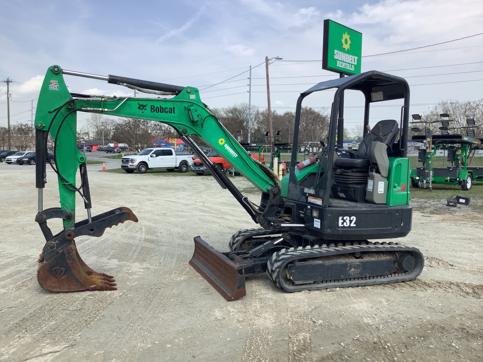 2013 Bobcat E32 Mini Excavator