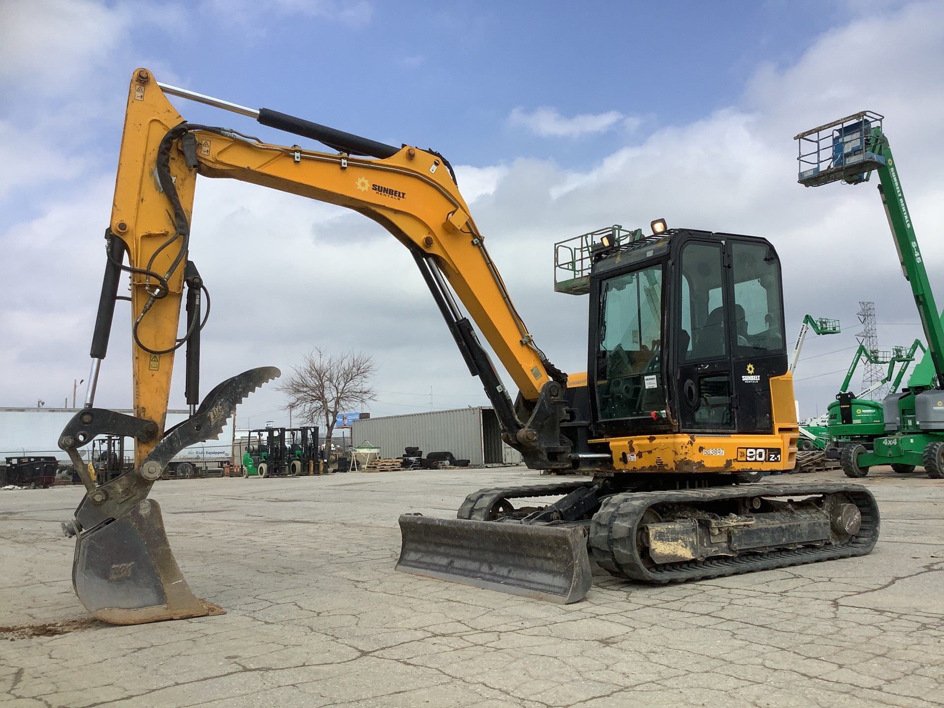 2016 JCB 90Z-1 Mini Excavator