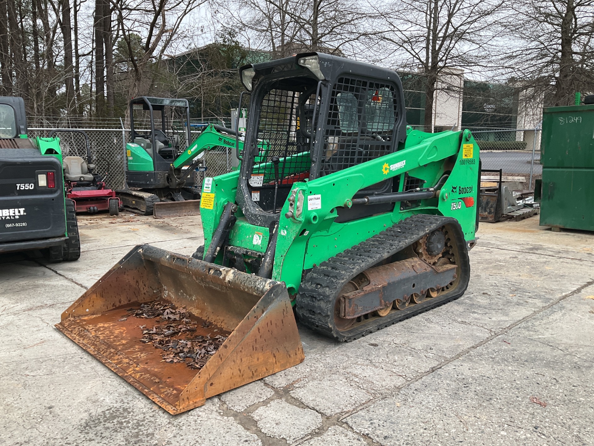 2018 Bobcat T550 Compact Track Loader