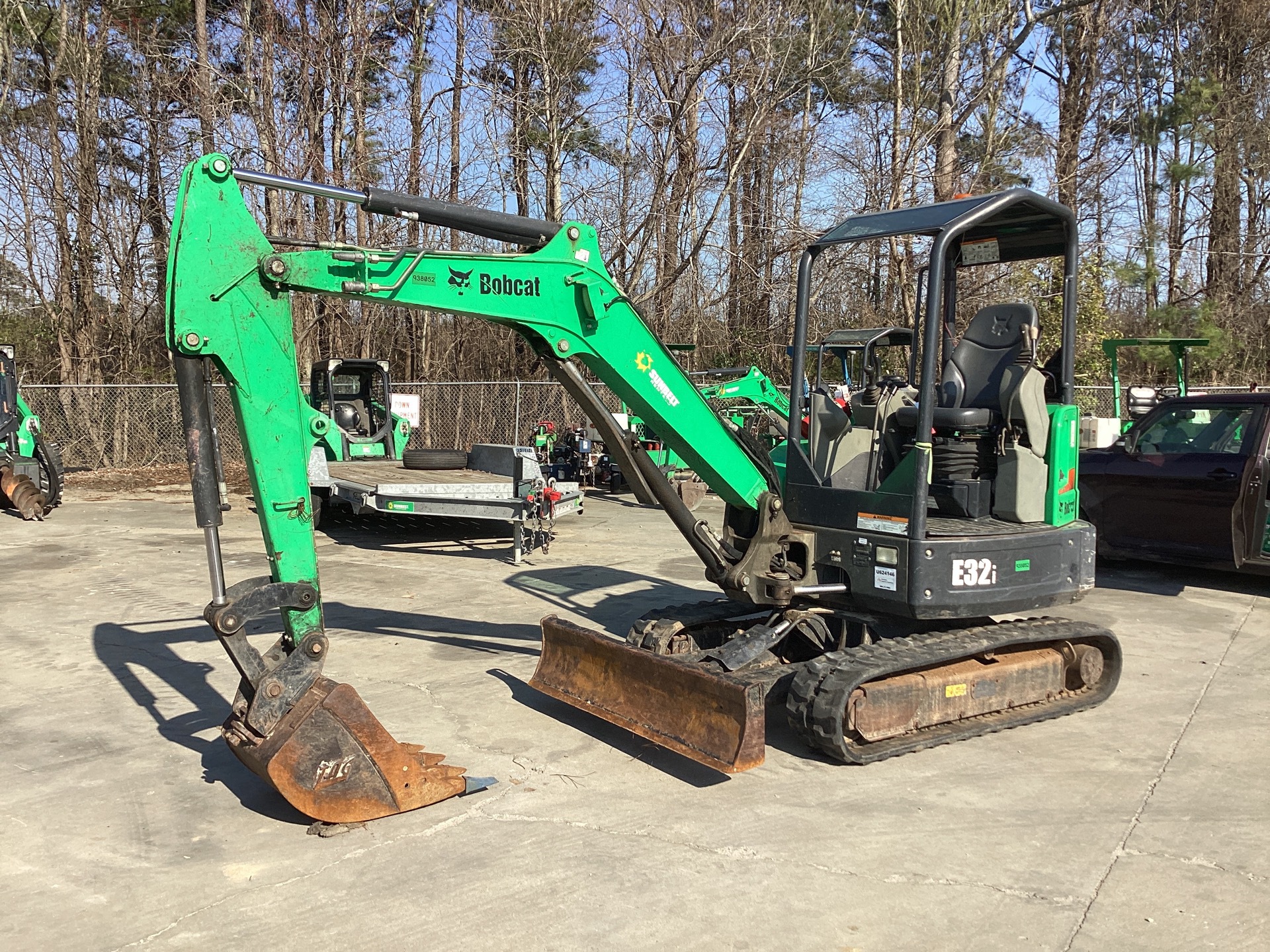 2017 Bobcat E32i Mini Excavator