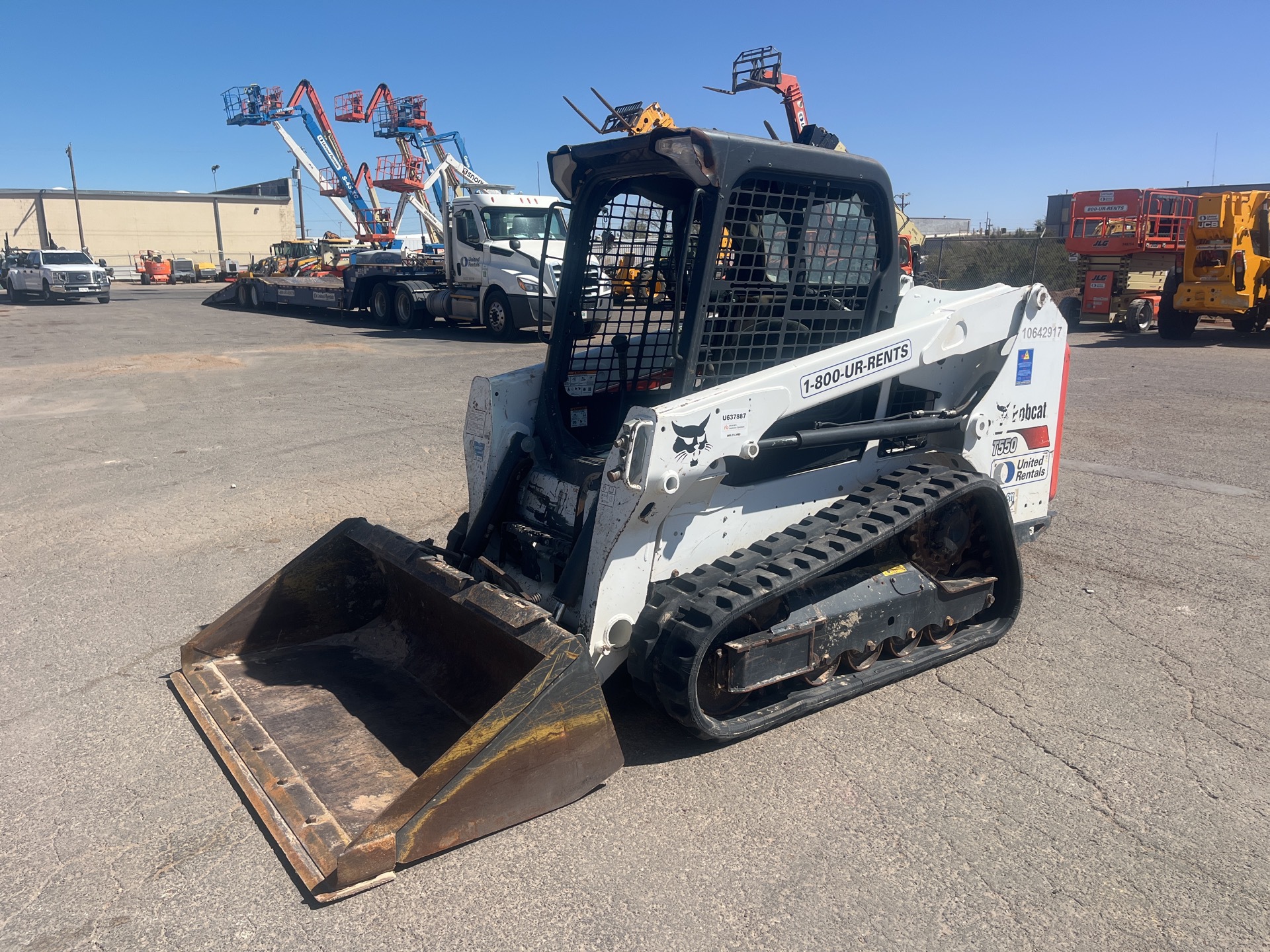 2017 Bobcat T550 Compact Track Loader