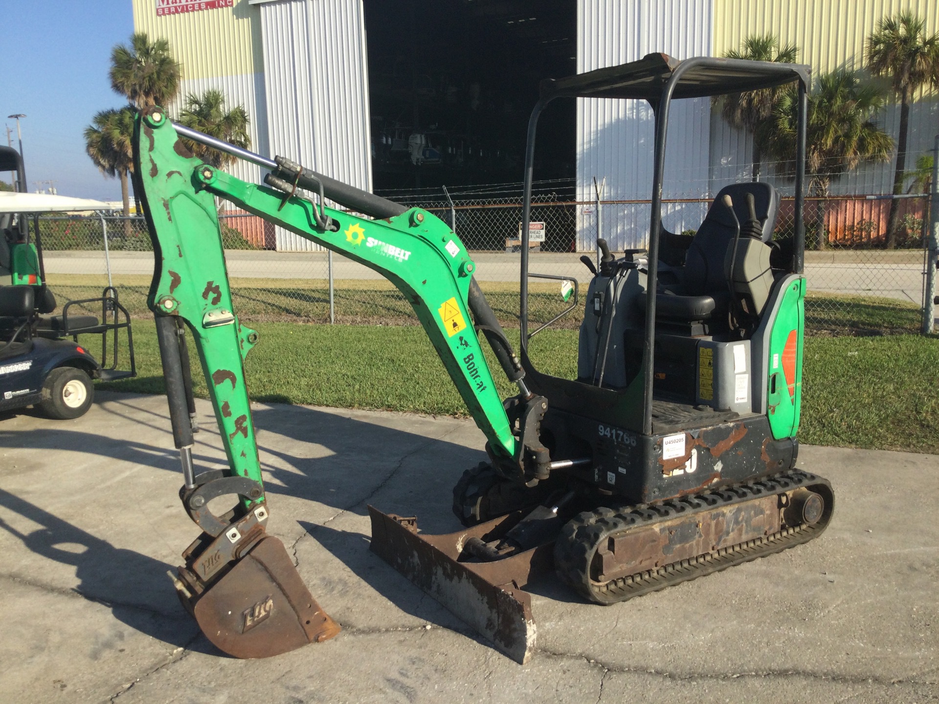 2016 Bobcat E20 Mini Excavator