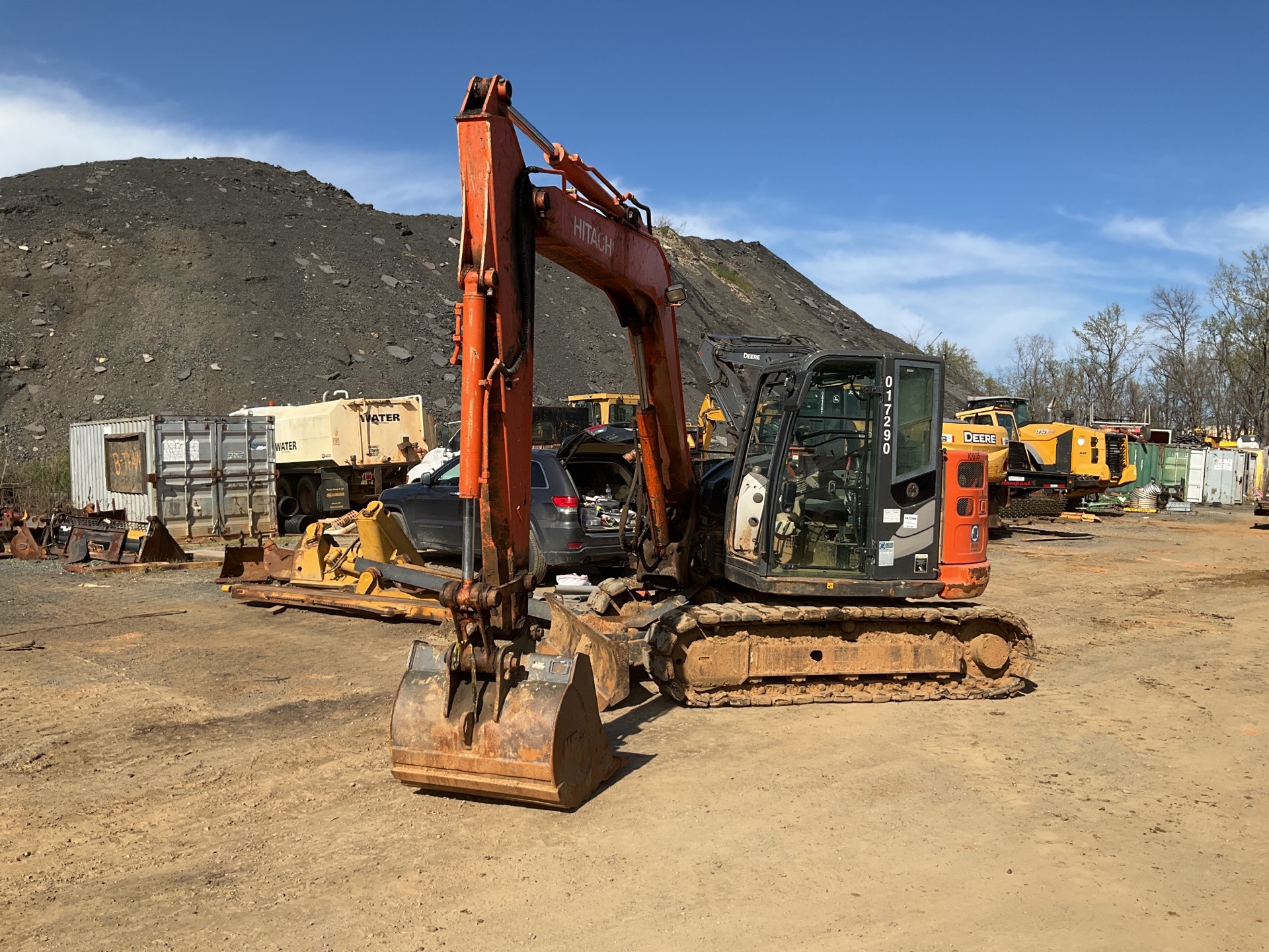 2014 Hitachi ZX85USB-5N Tracked Excavator