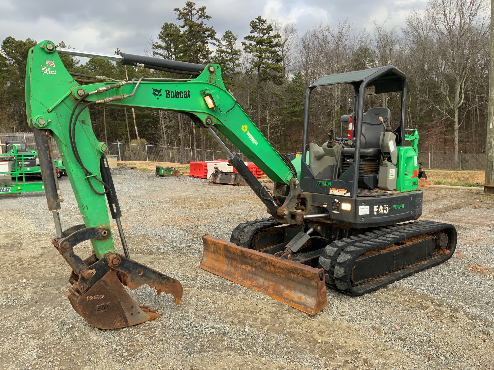 2016 Bobcat E45 Mini Excavator