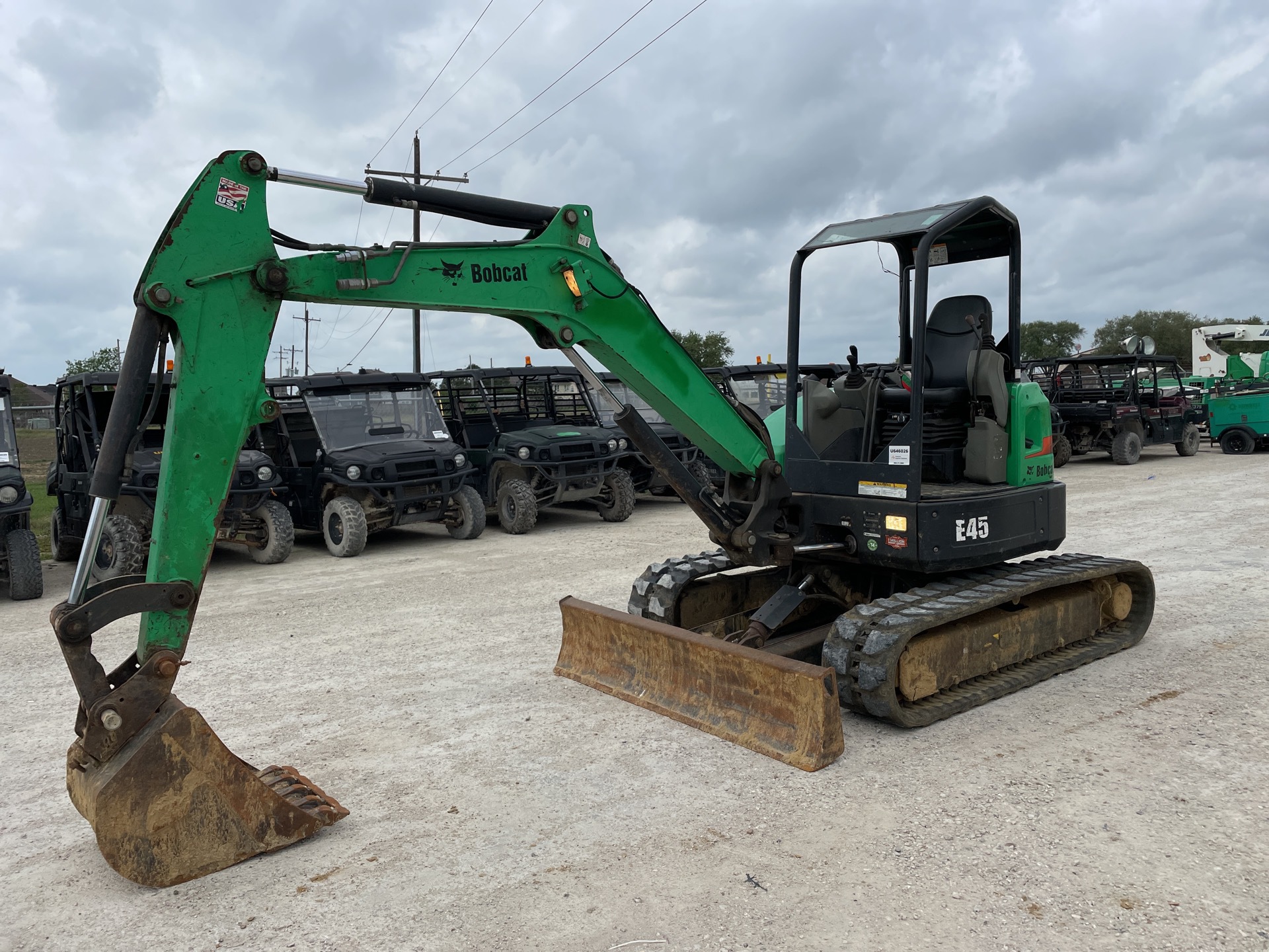 2015 Bobcat E45 Mini Excavator