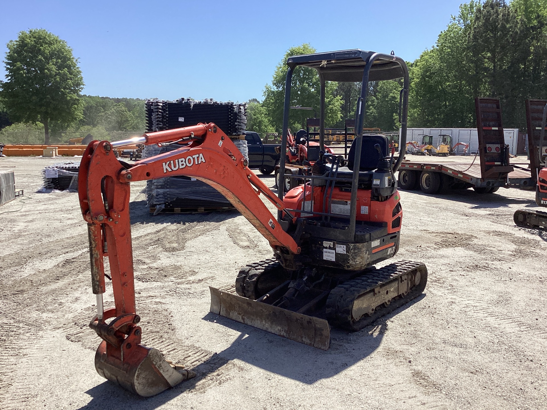 2018 Kubota U17 Mini Excavator