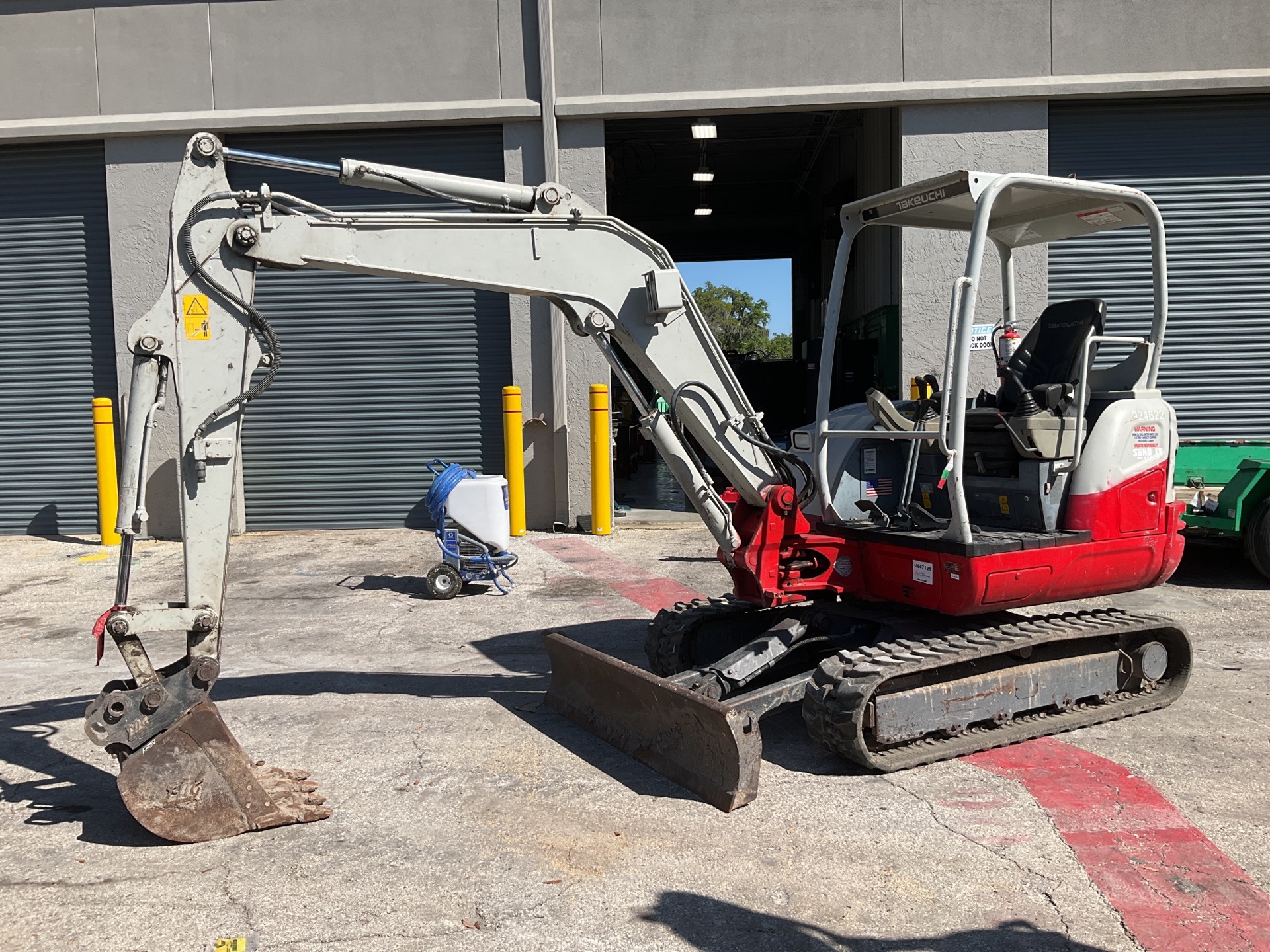 2016 Takeuchi TB240 Mini Excavator