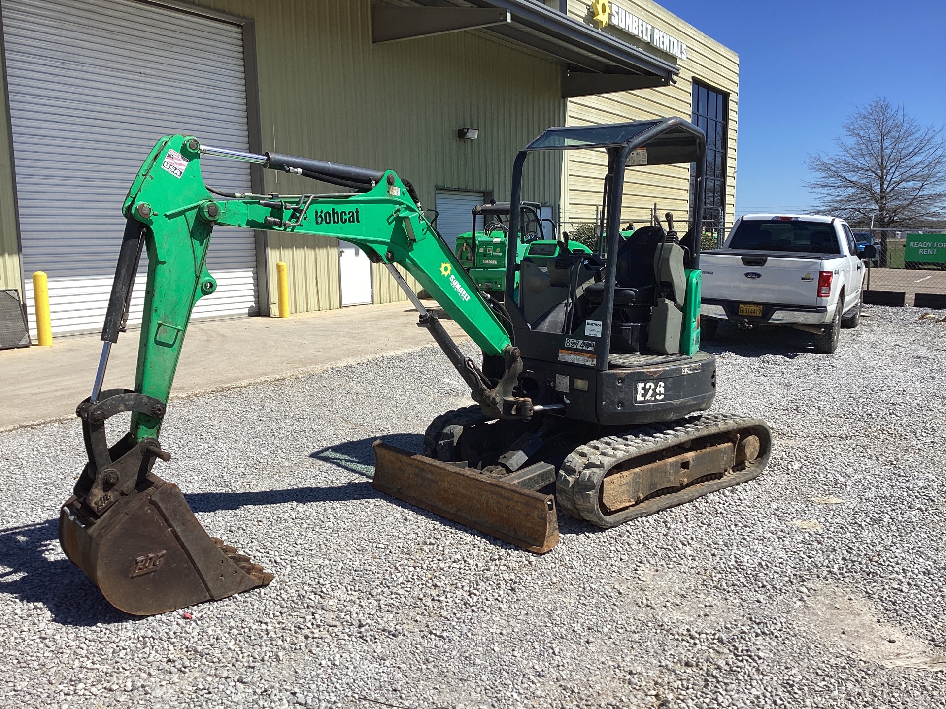 2016 Bobcat E26 Mini Excavator