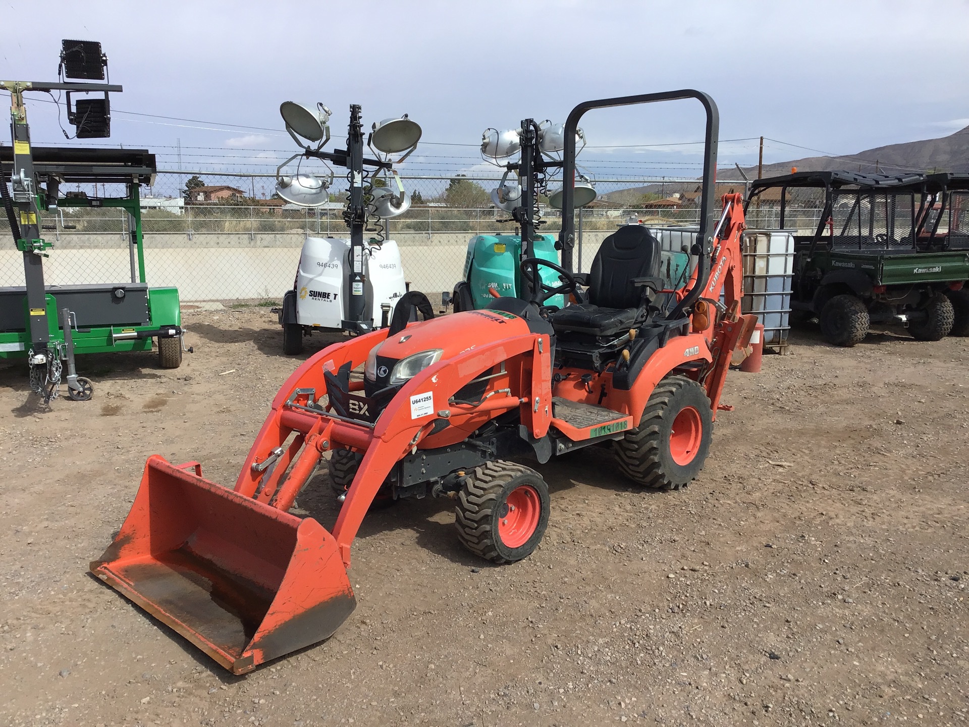 2019 Kubota BX23S 4x4 Backhoe Loader