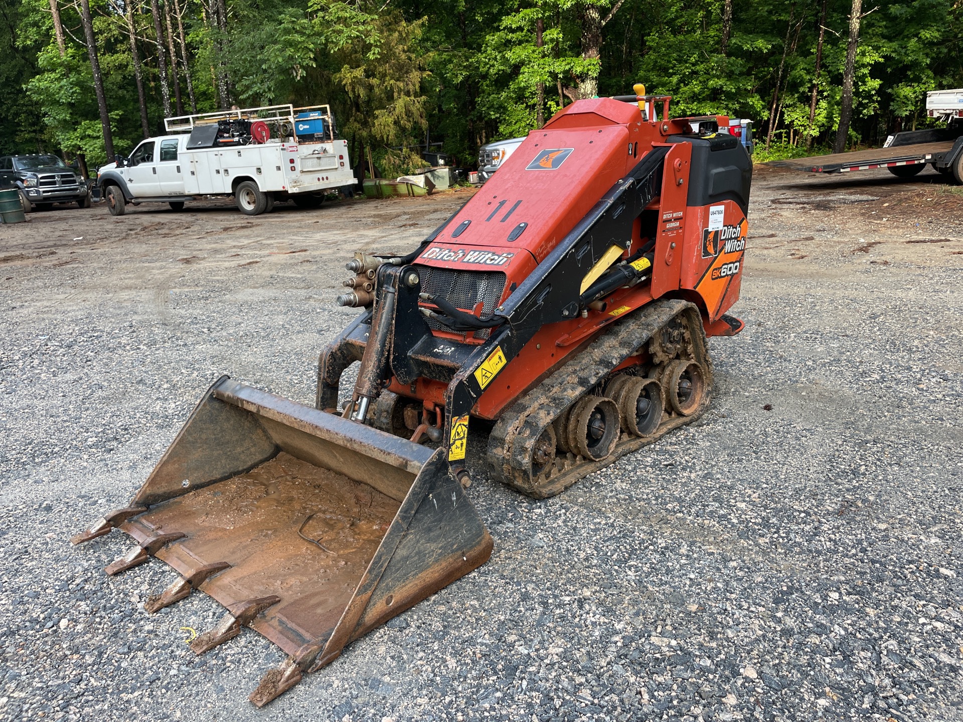 2018 Ditch Witch SK600 Mini Compact Track Loader