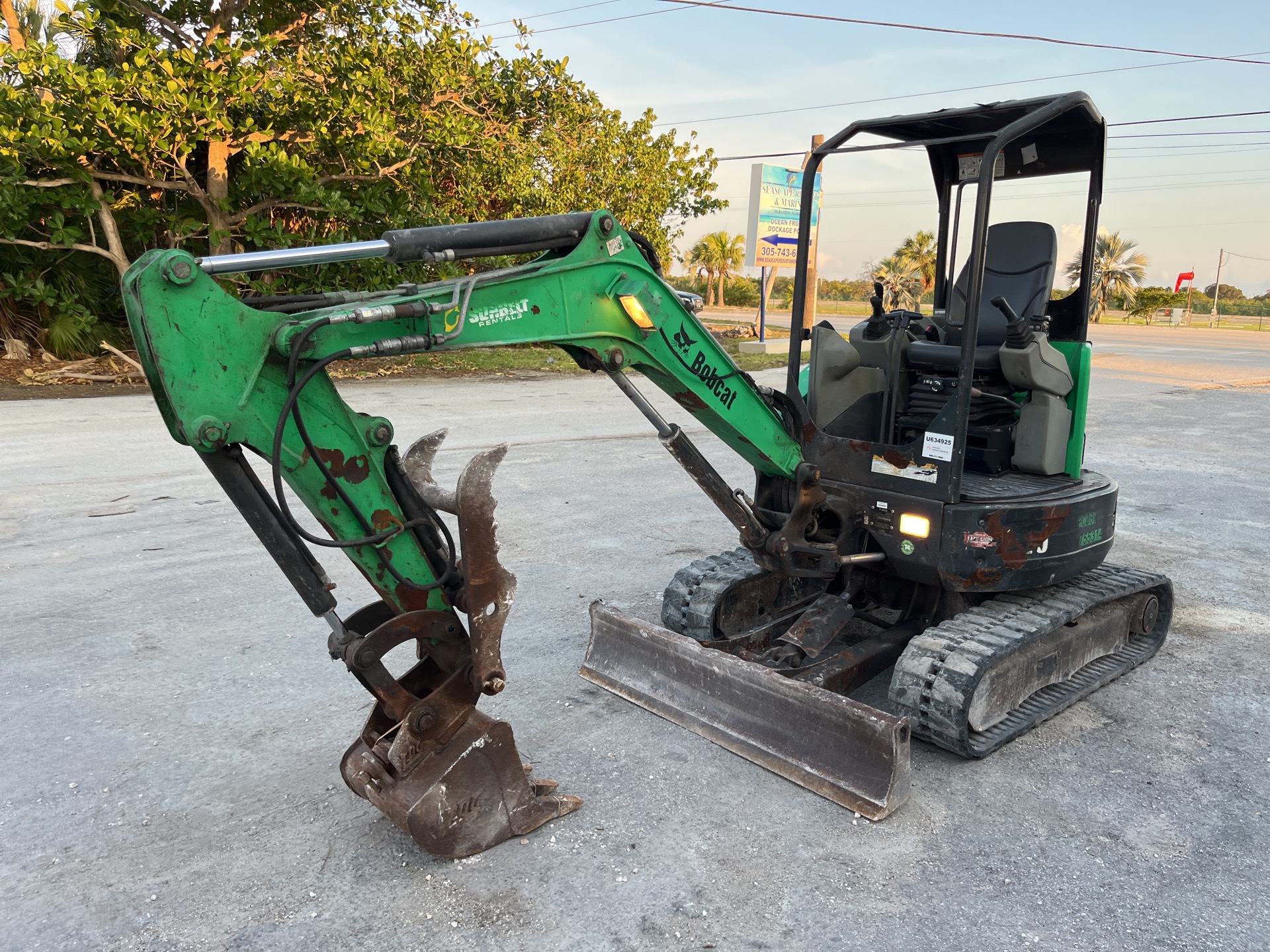 2015 Bobcat E26GM Mini Excavator