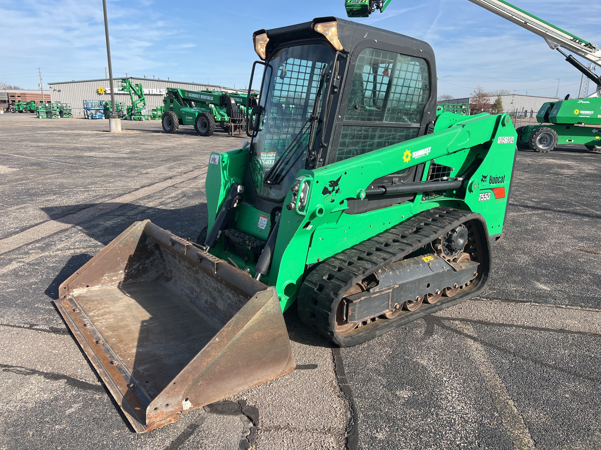 2017 Bobcat T550 Compact Track Loader