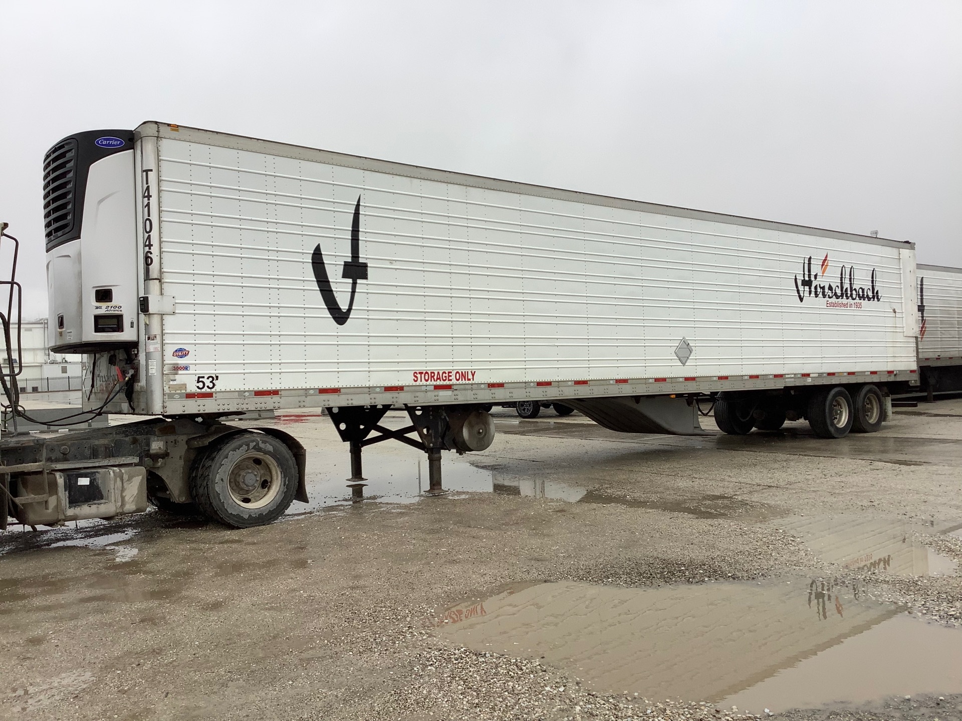 2014 Utility 53 ft T/A Refrigerated Trailer