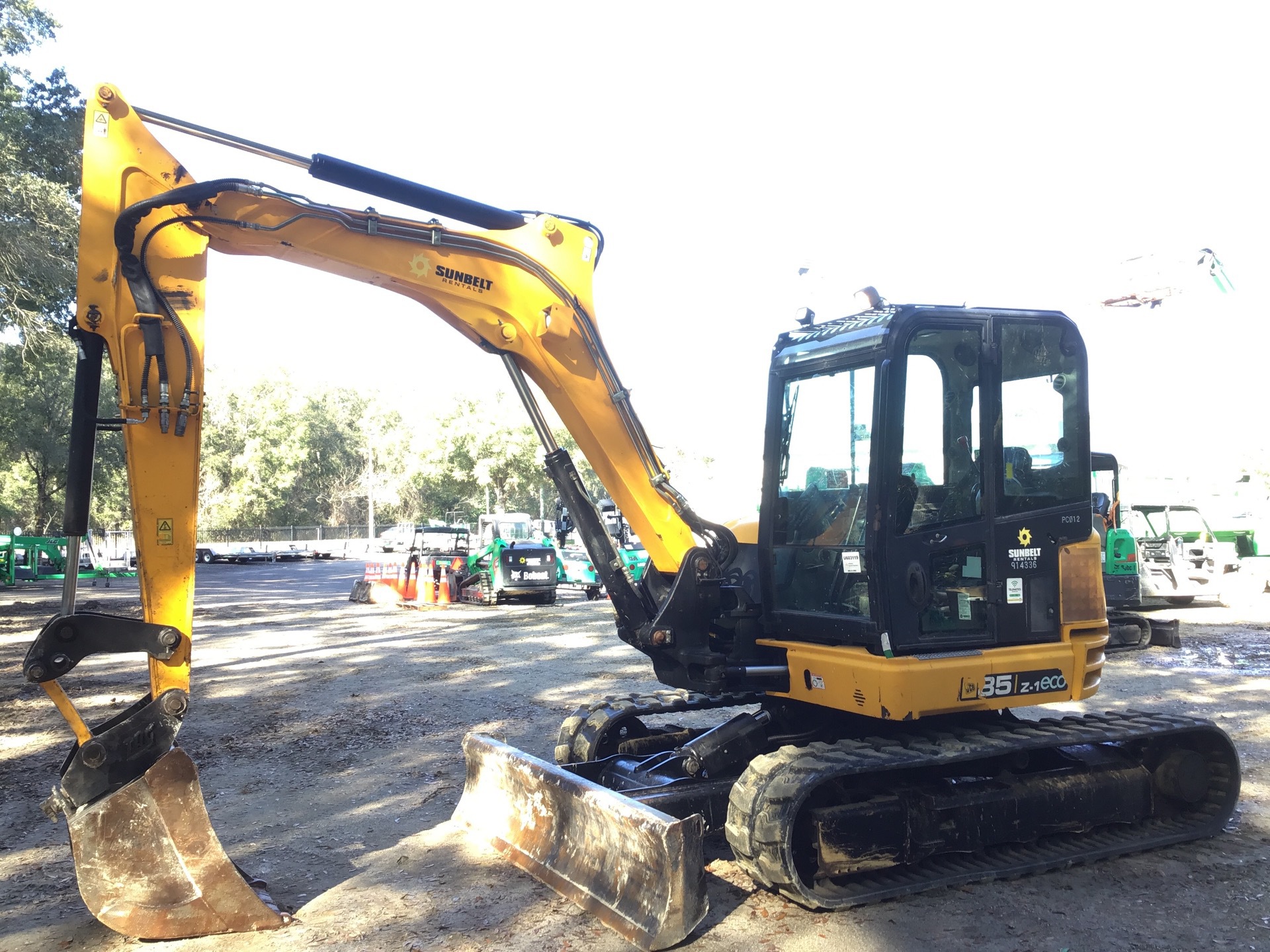 2016 JCB 85Z-1 Tracked Excavator