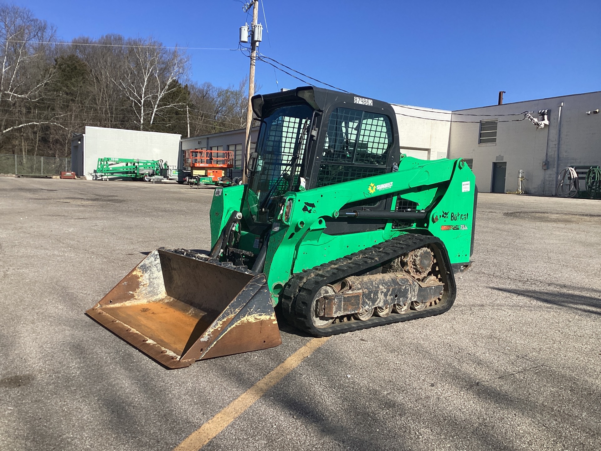 2016 Bobcat T550 Compact Track Loader