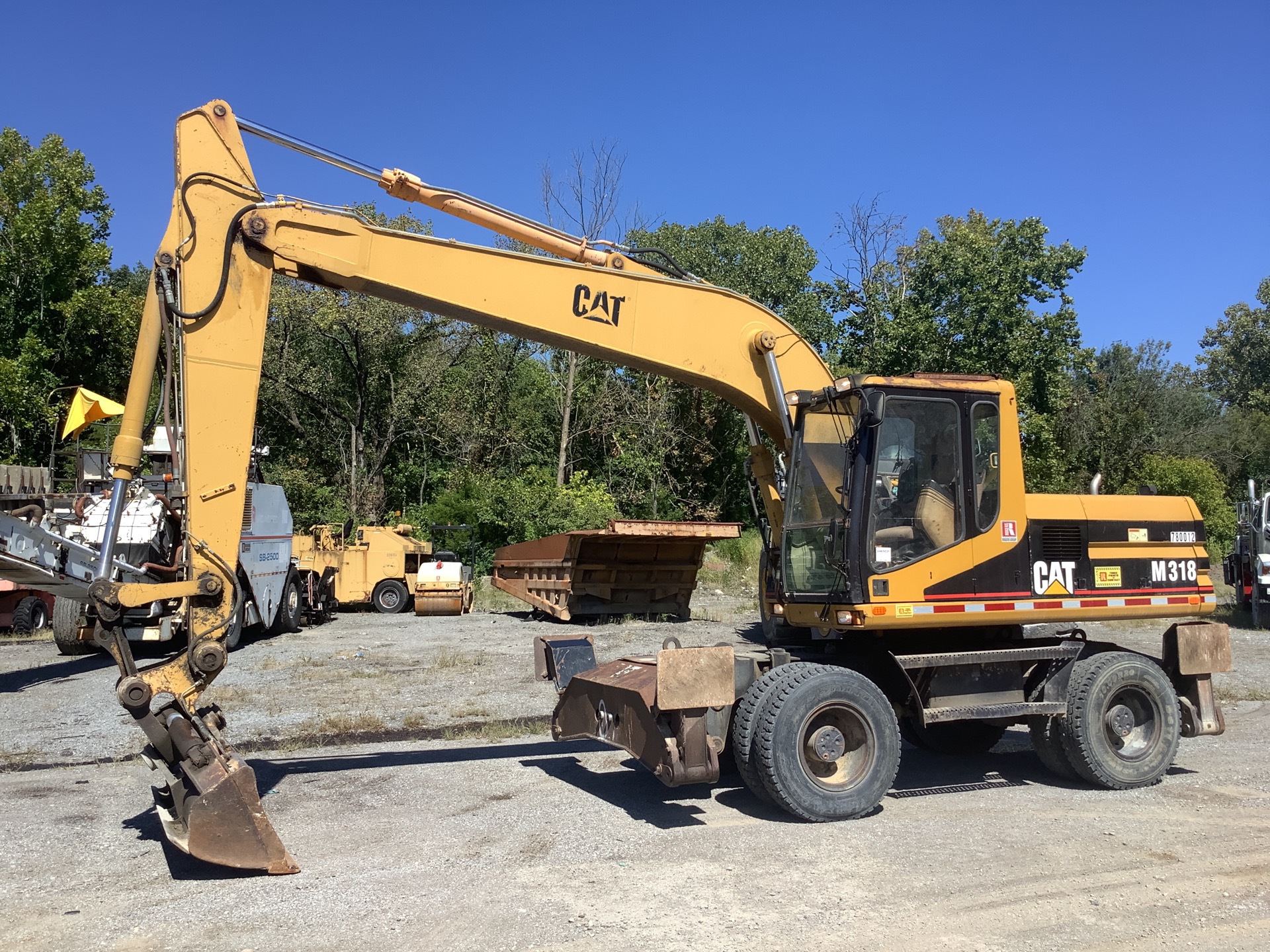 1999 Cat M318 Wheel Excavator