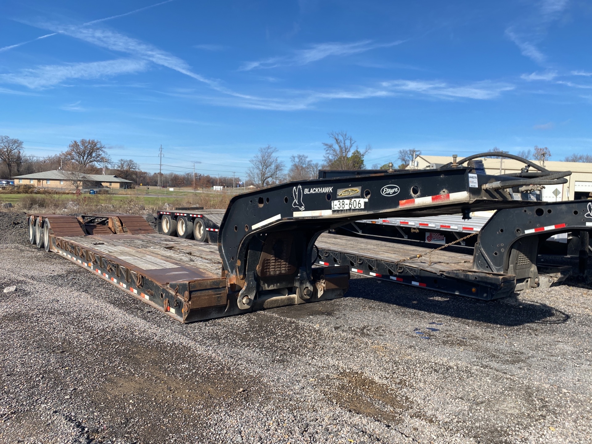 2004 Etnyre Blackhawk 35 ft Tri/A Lowboy Trailer