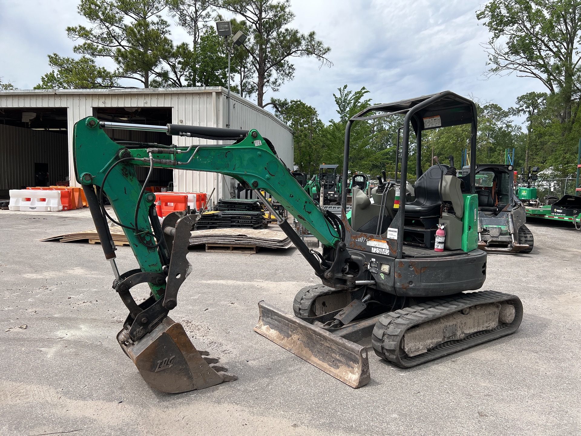 2015 Bobcat E26GM Mini Excavator