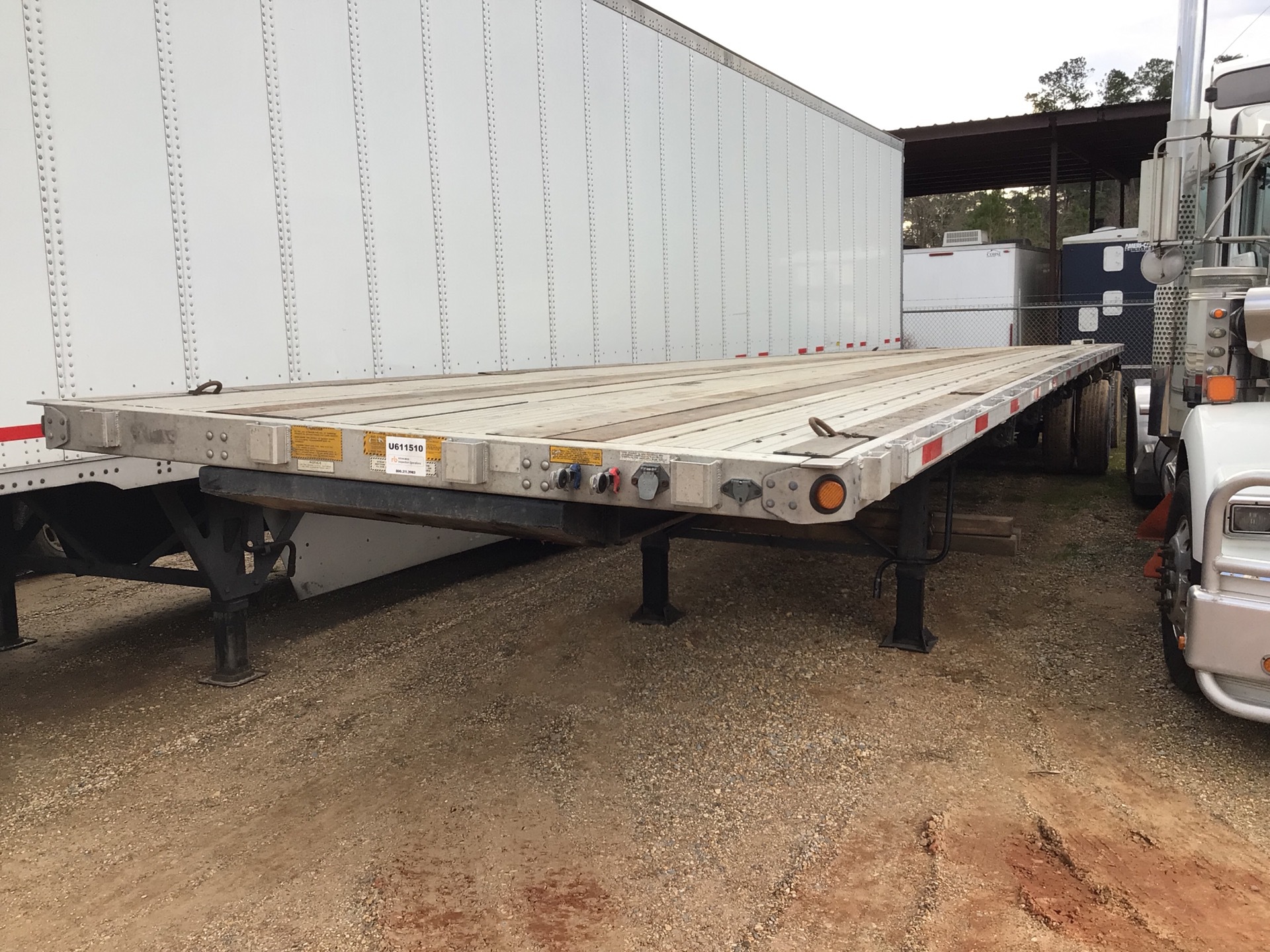 2005 Utility FS2CHA 48 ft T/A Flatbed Trailer