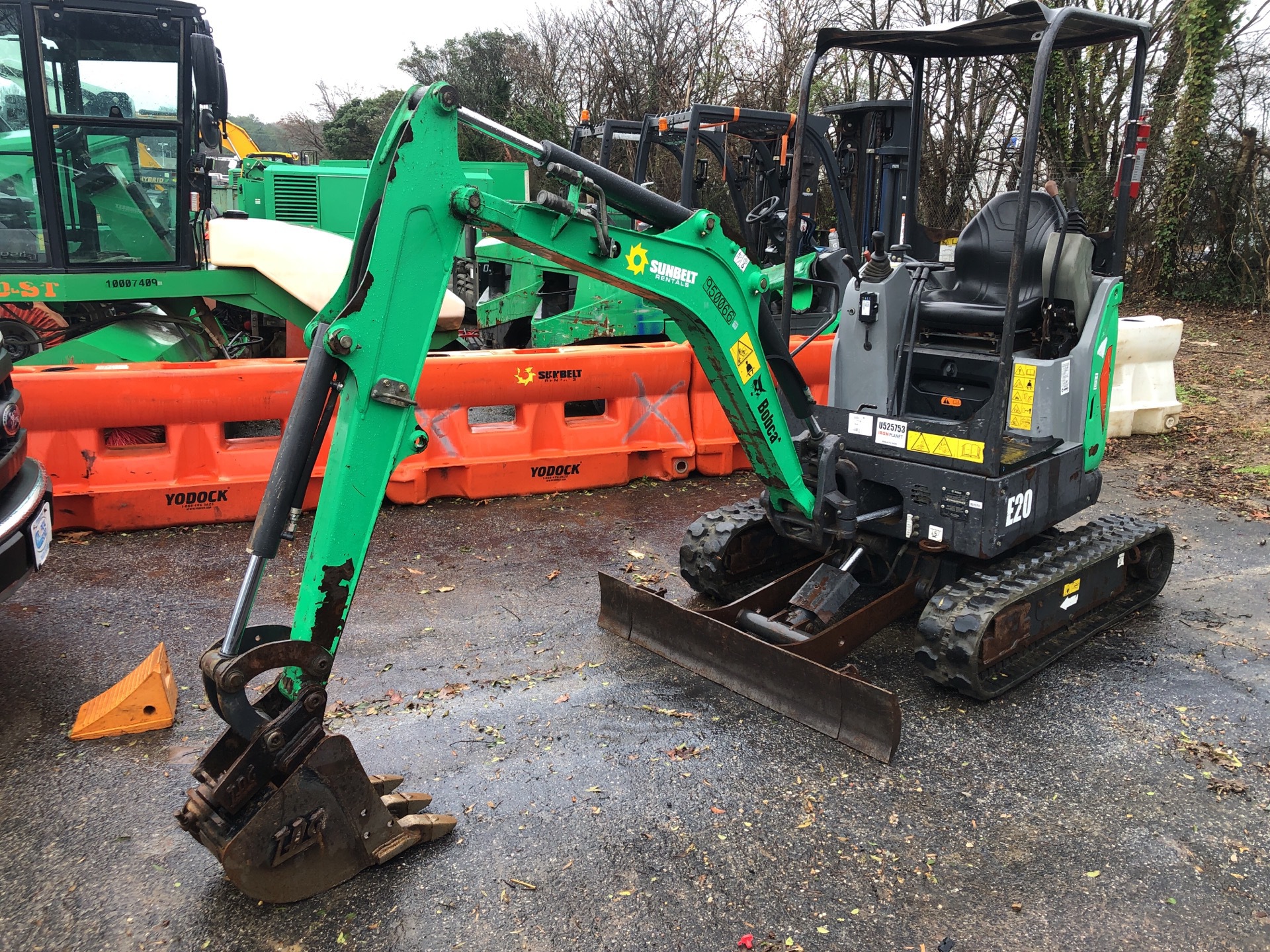 2016 Bobcat E20 Mini Excavator