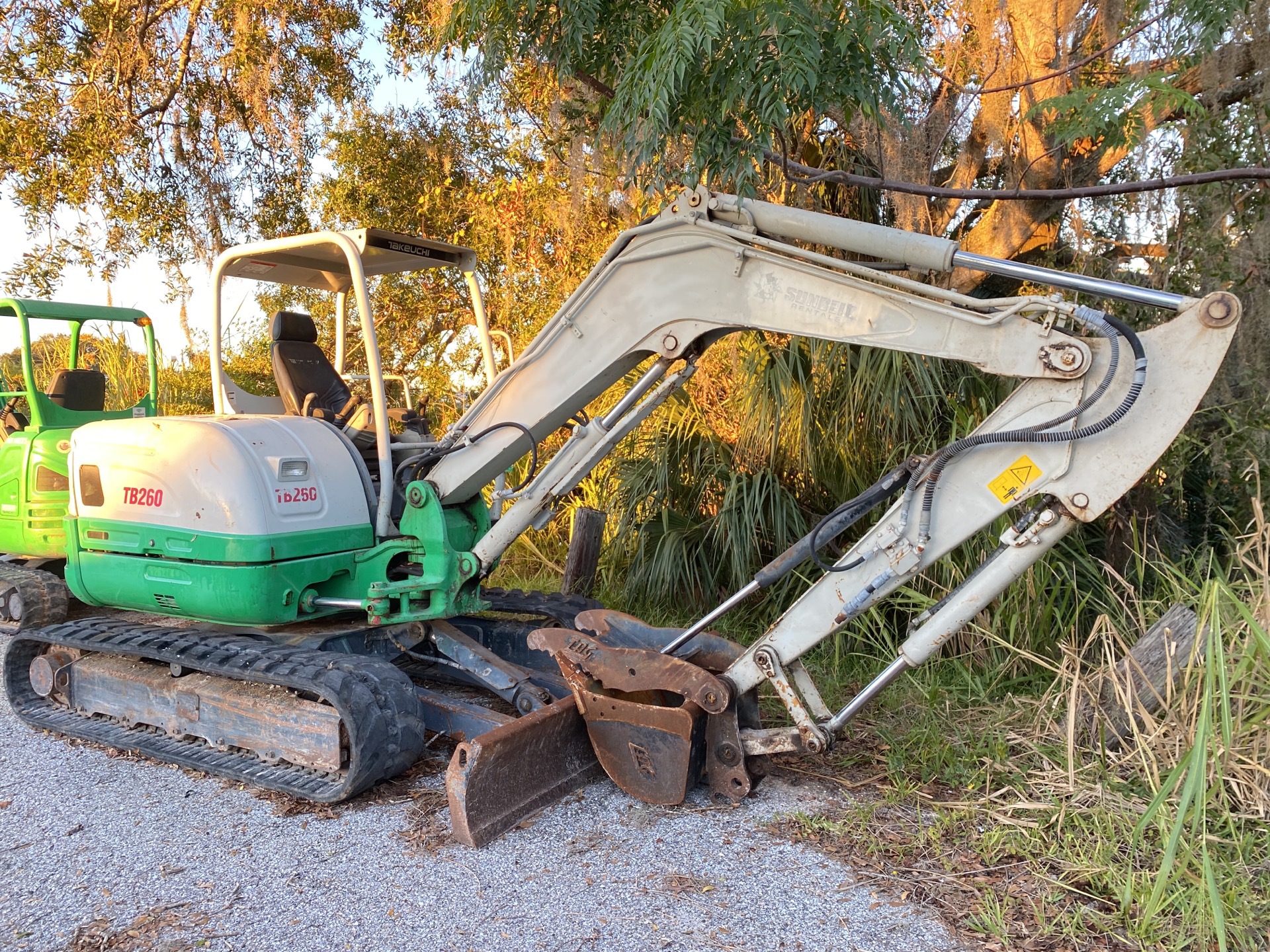 2016 Takeuchi TB260 Mini Excavator