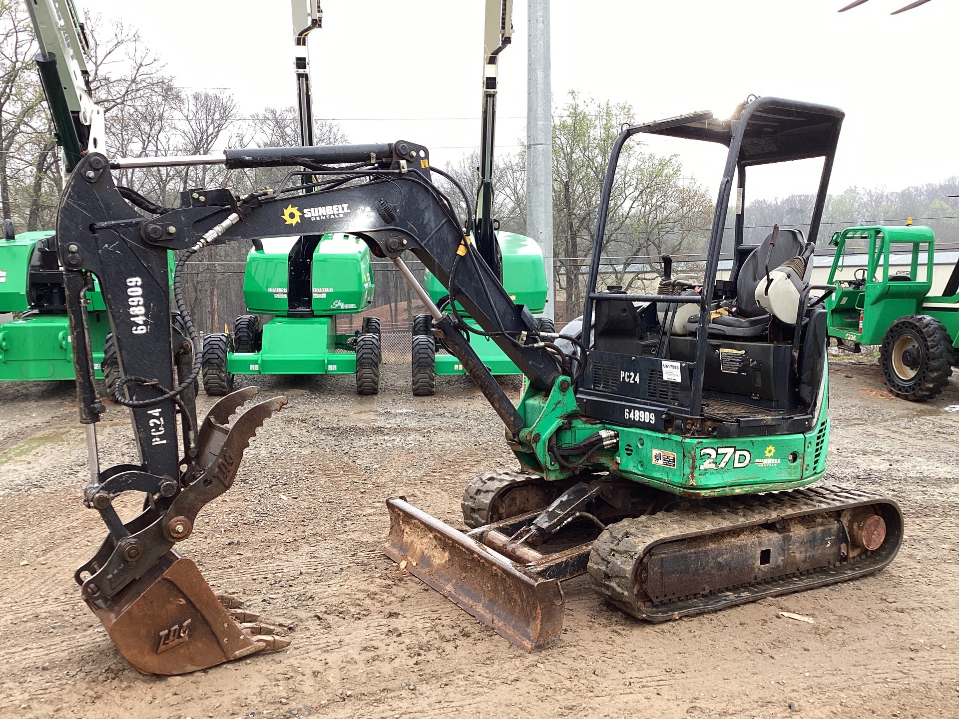 2014 John Deere 27D Mini Excavator