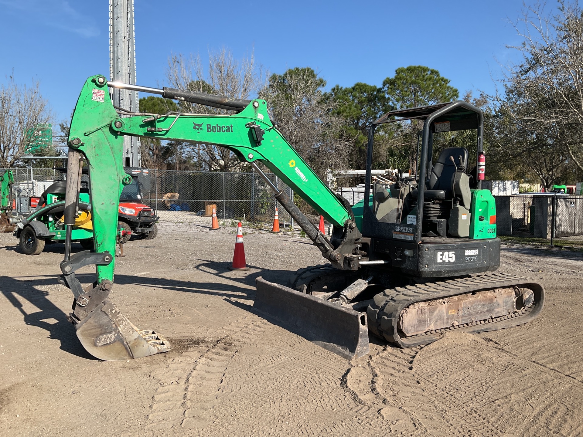 2017 Bobcat E45 Mini Excavator