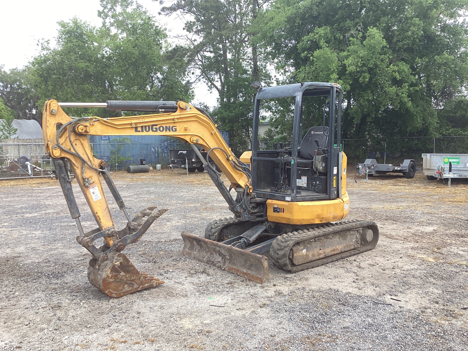 2019 LiuGong CLG9035E Mini Excavator