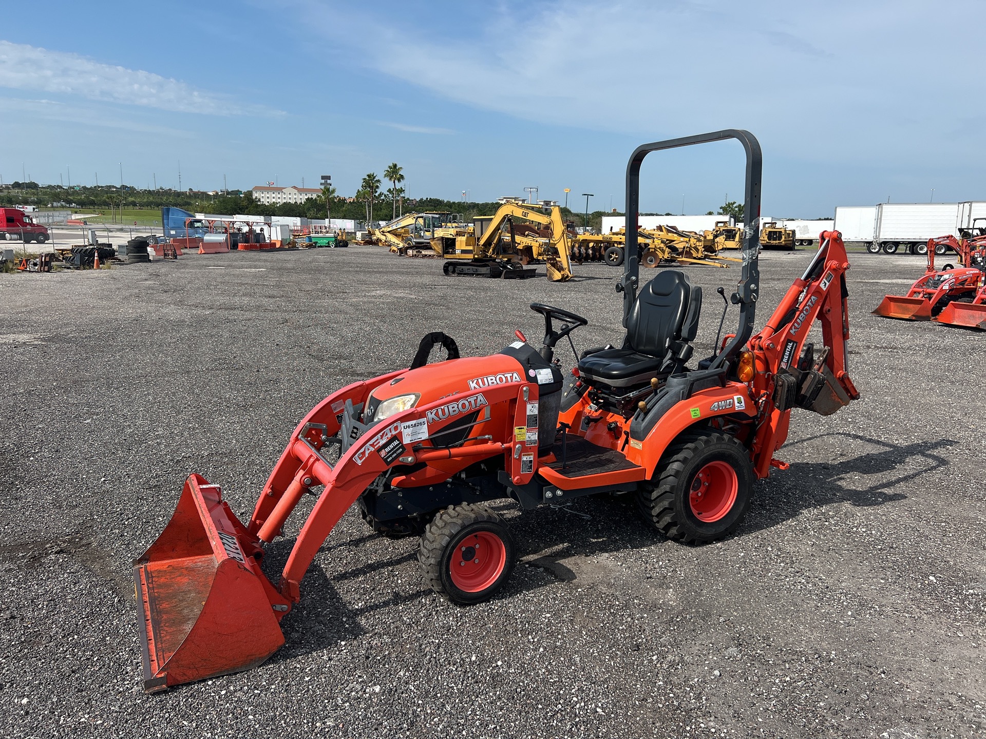 2019 Kubota BX23S 4x4 Backhoe Loader