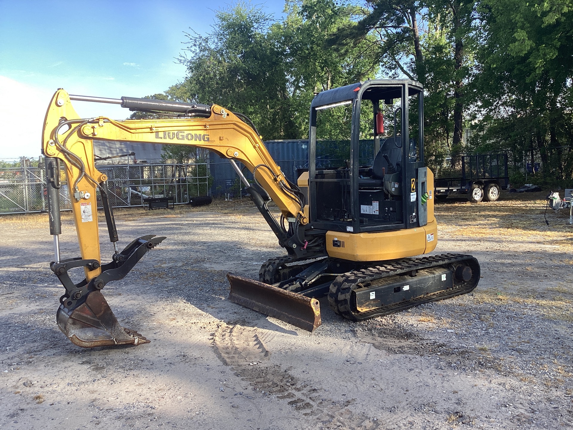 2019 LiuGong CLG9035E Mini Excavator