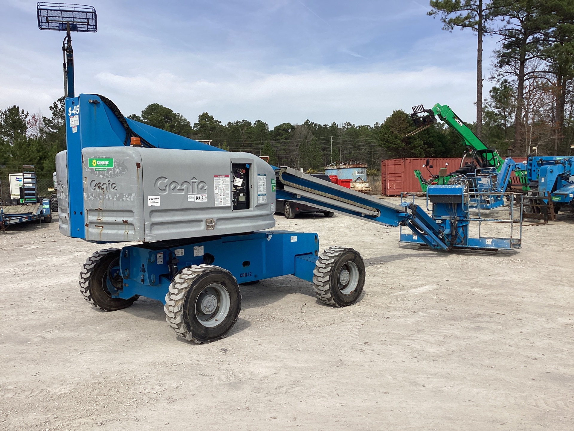 2016 Genie S-45 4WD Diesel Telescopic Boom Lift