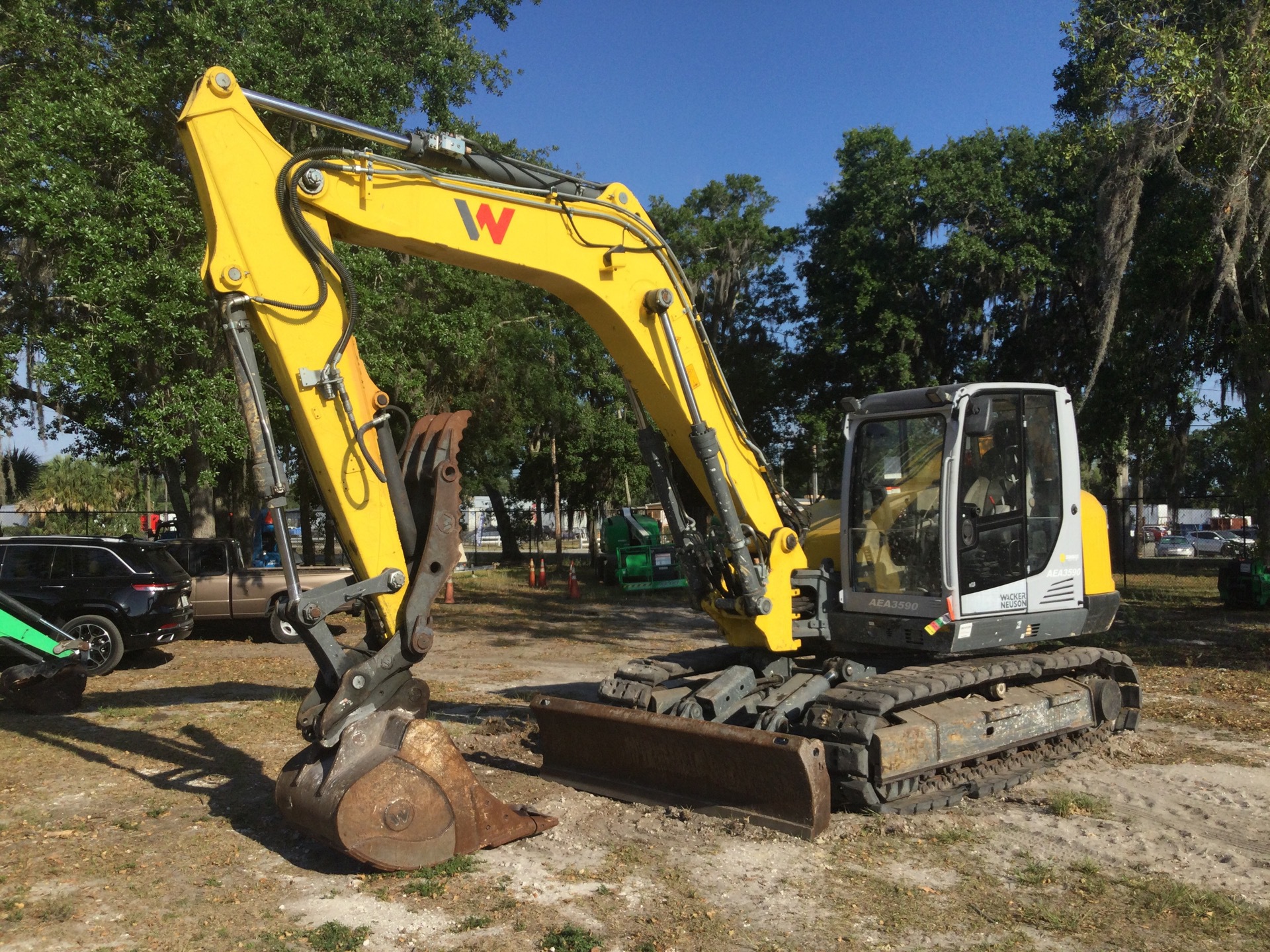 2017 Wacker Neuson ET145 Tracked Excavator