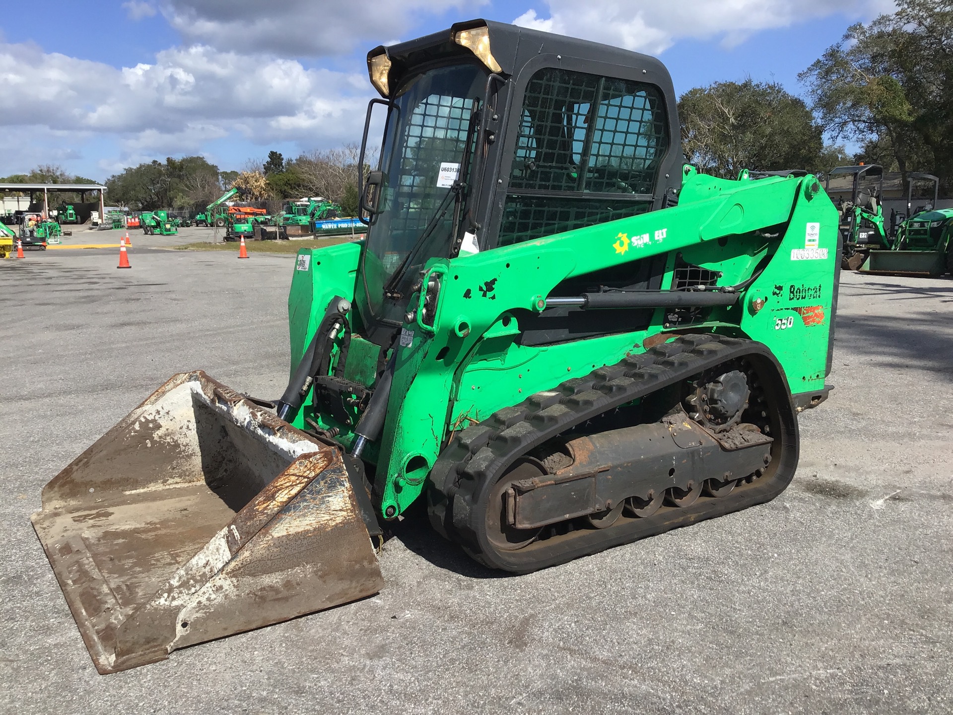 2018 Bobcat T550 Compact Track Loader