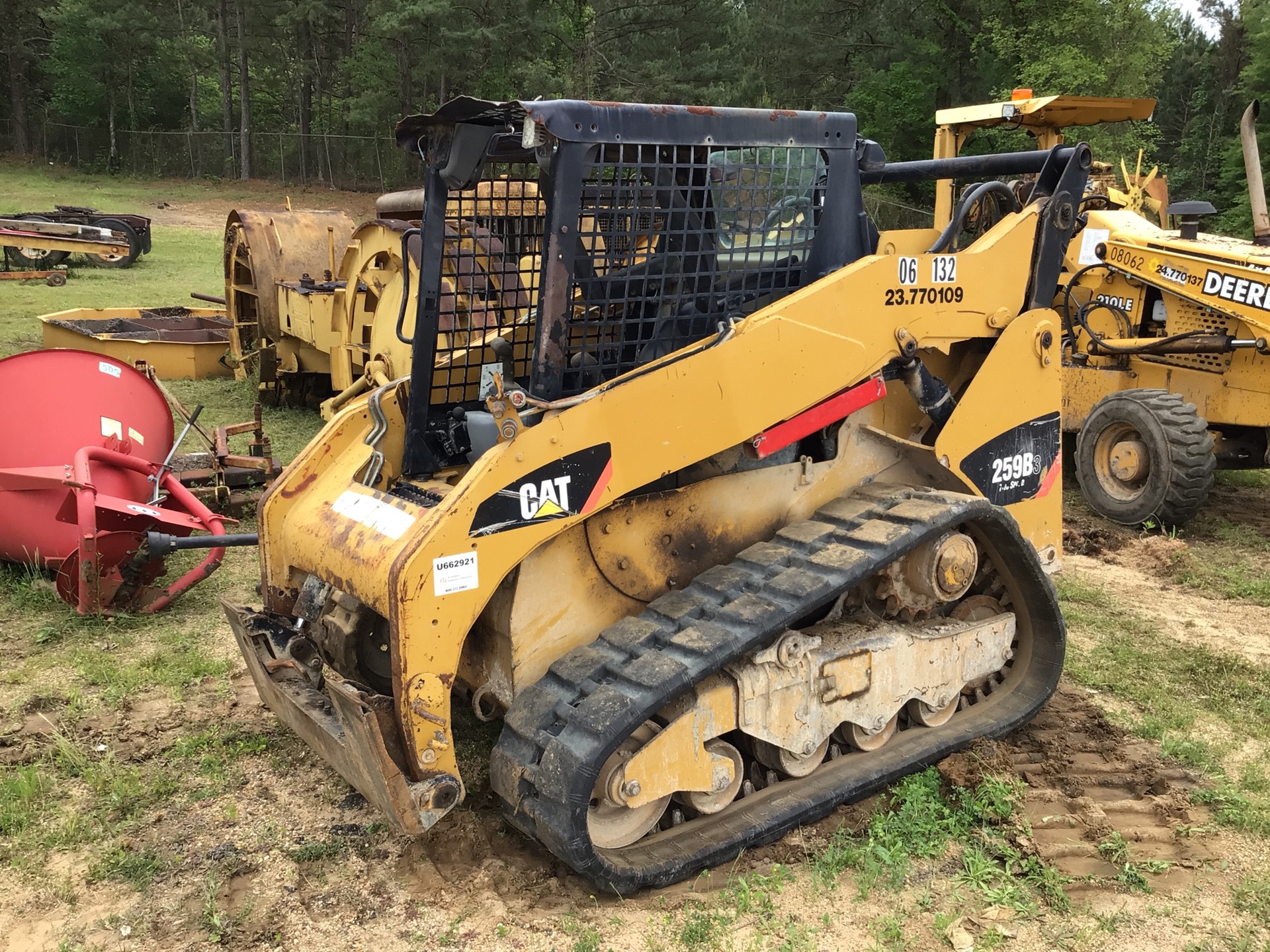 2012 Cat 259B3 Two-Speed Compact Track Loader