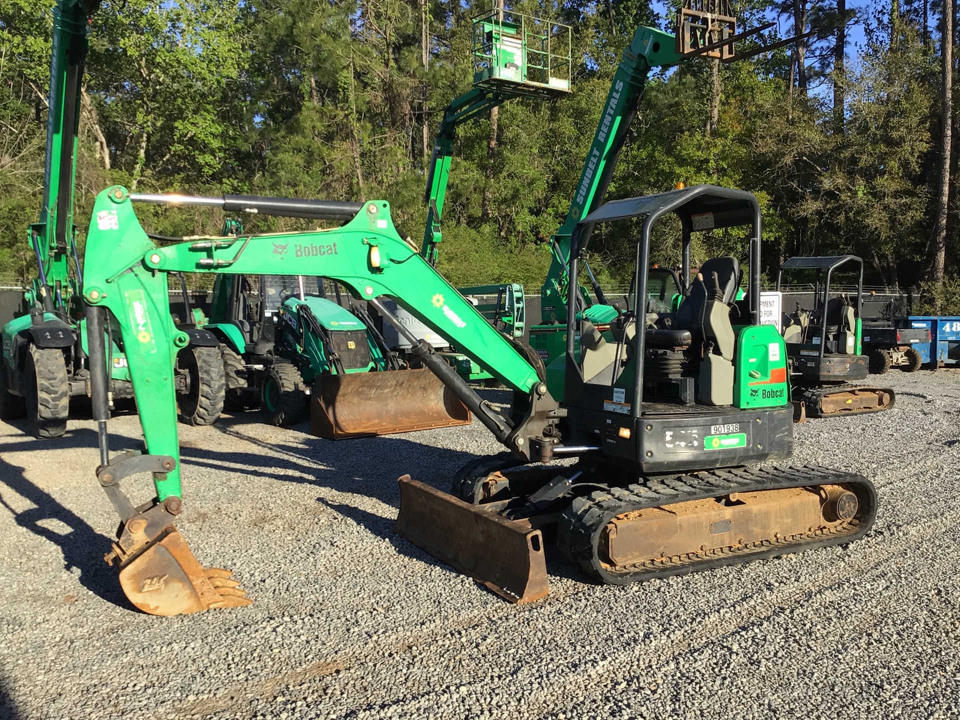 2016 Bobcat E45 Mini Excavator