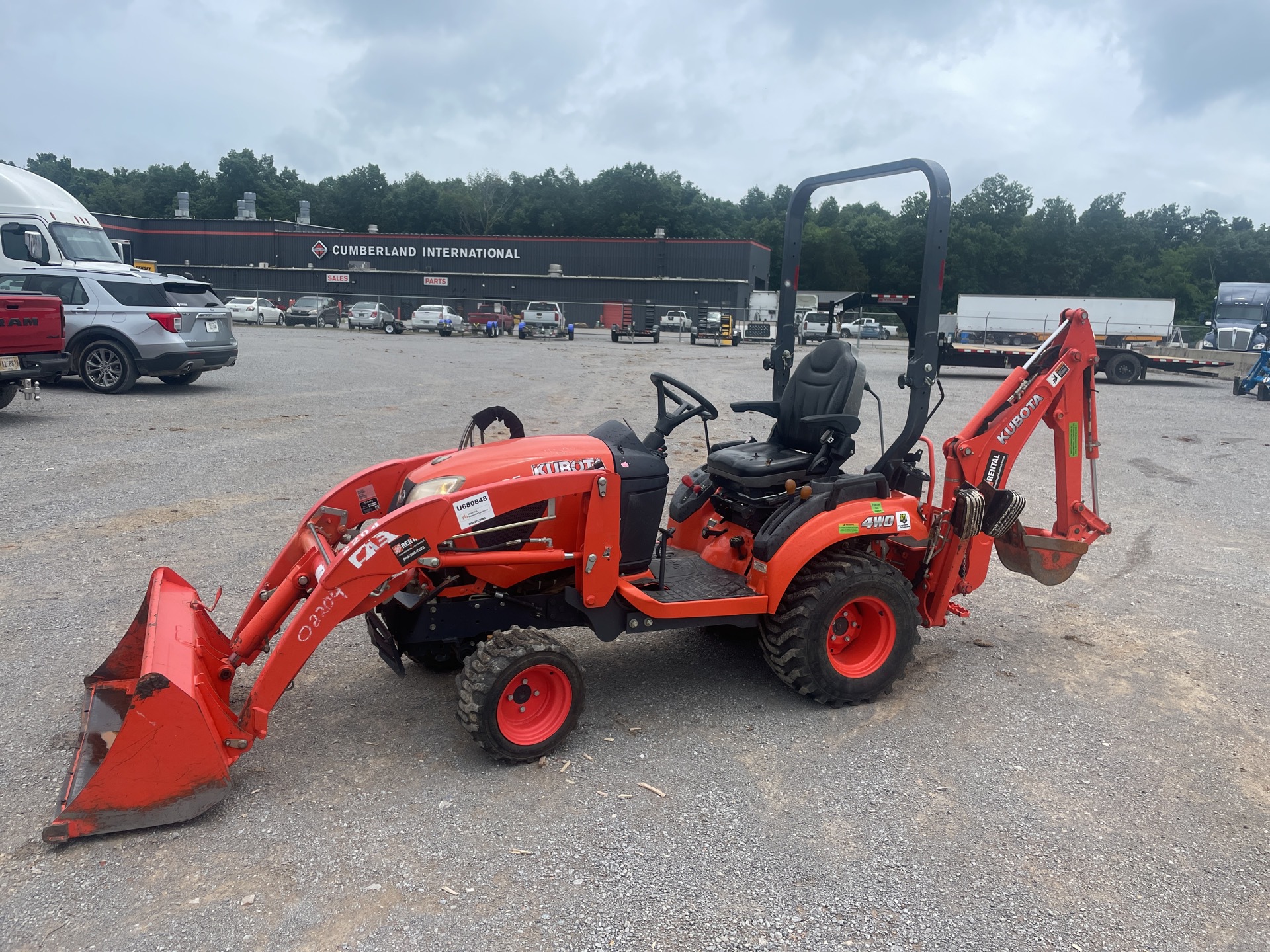 2019 Kubota BX23S 4x4 Backhoe Loader