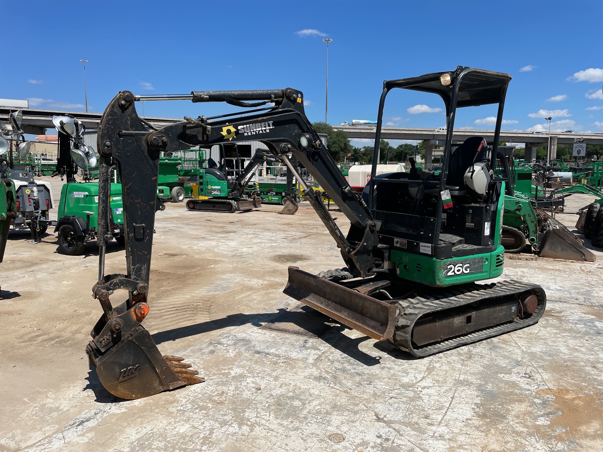 2016 John Deere 26G Mini Excavator