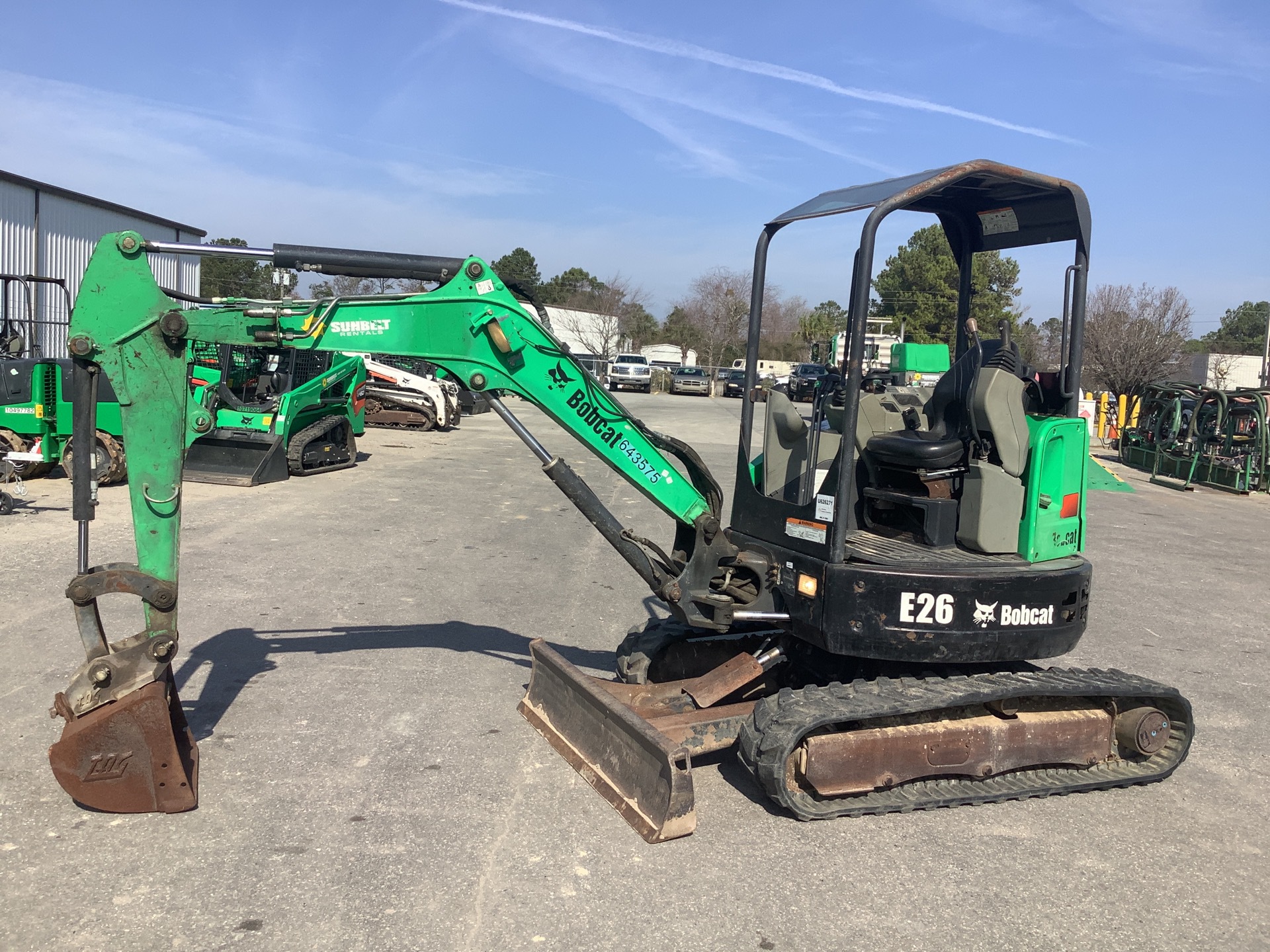 2014 Bobcat E26 Mini Excavator